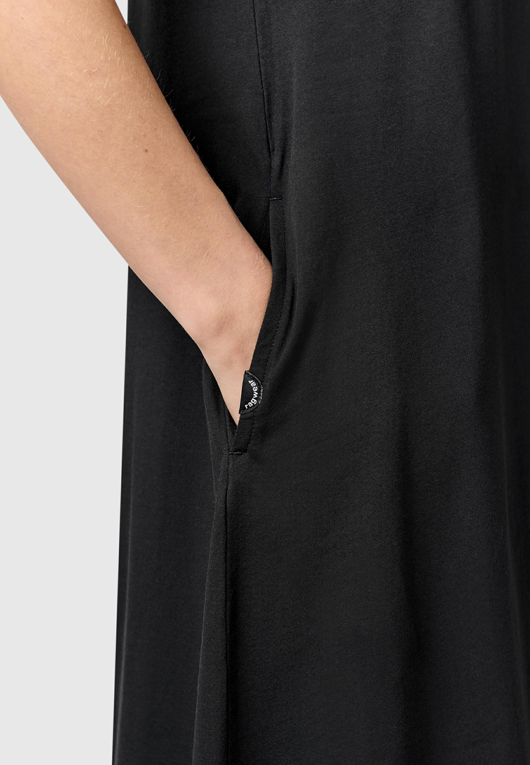 Kurzarm Midikleid "Chickie" Black