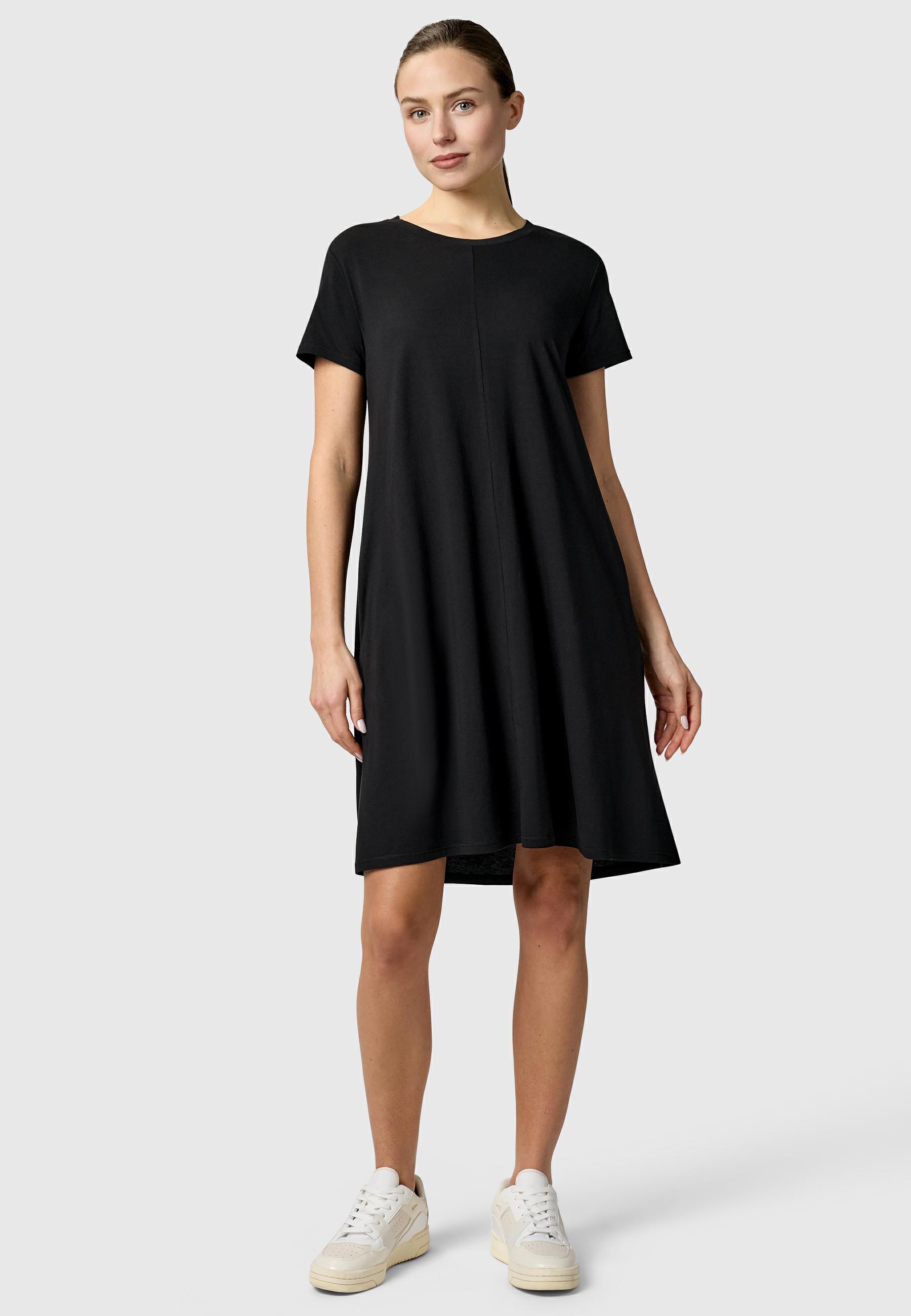 Kurzarm Midikleid "Chickie" Black