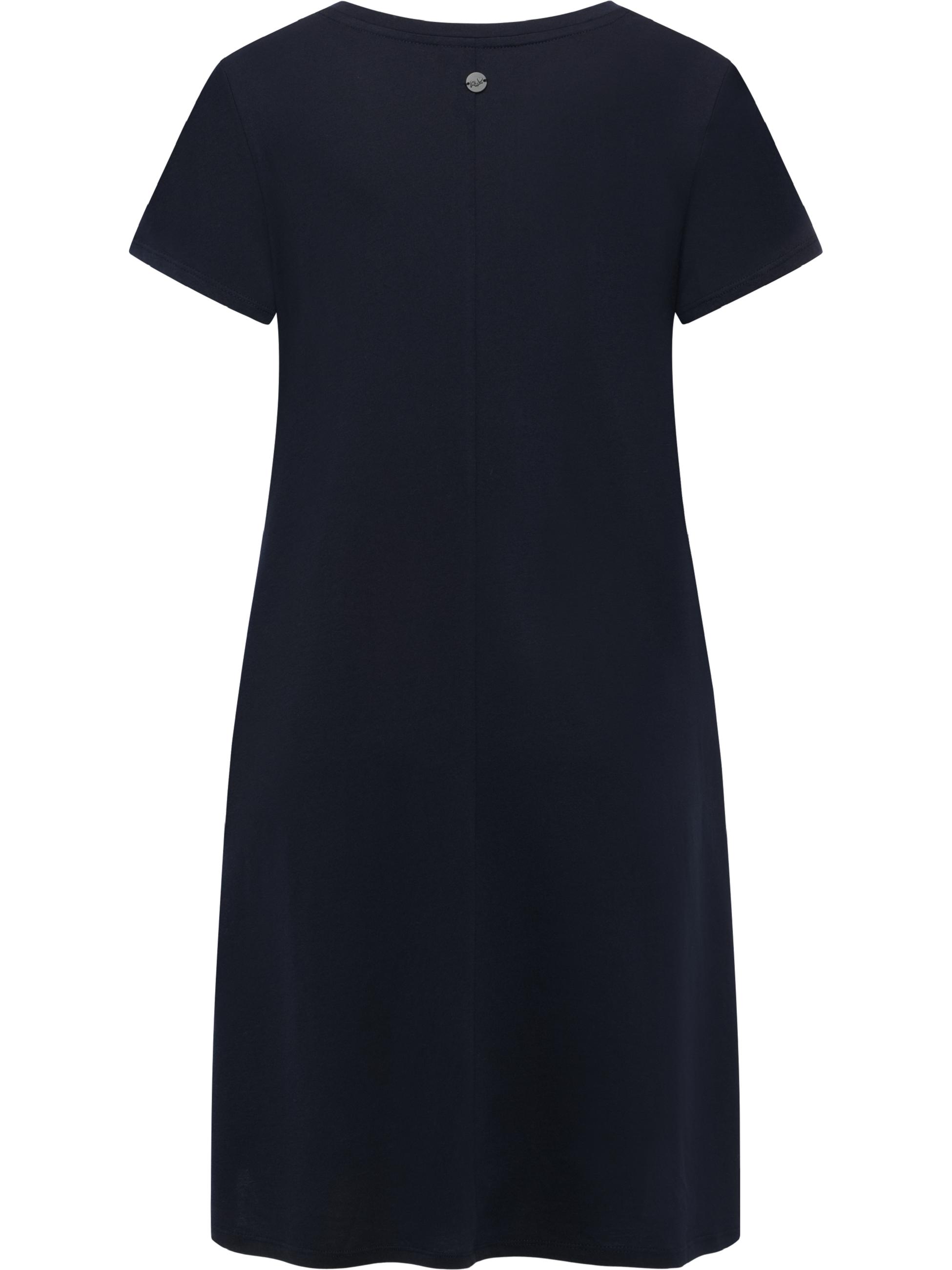 Kurzarm Midikleid "Chickie" Navy