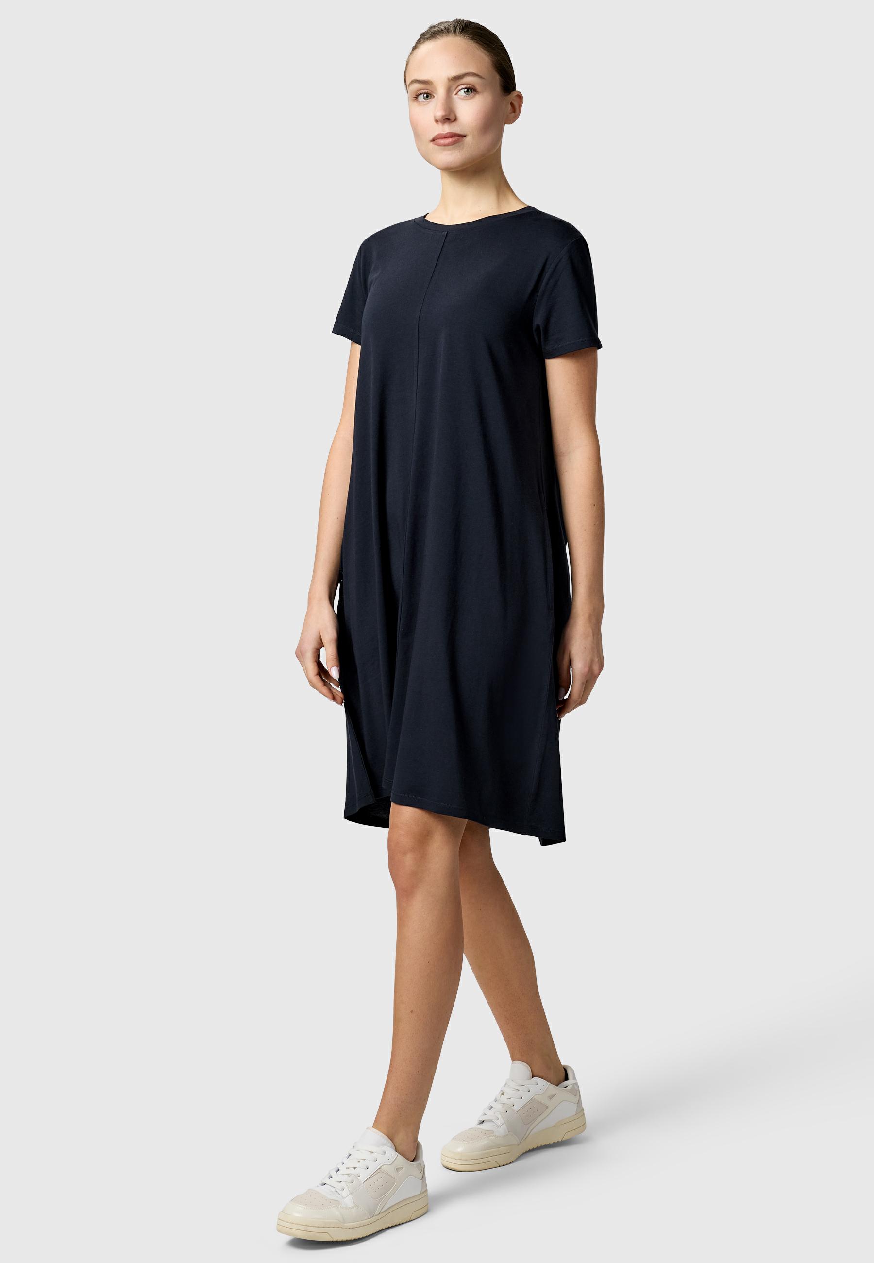 Kurzarm Midikleid "Chickie" Navy