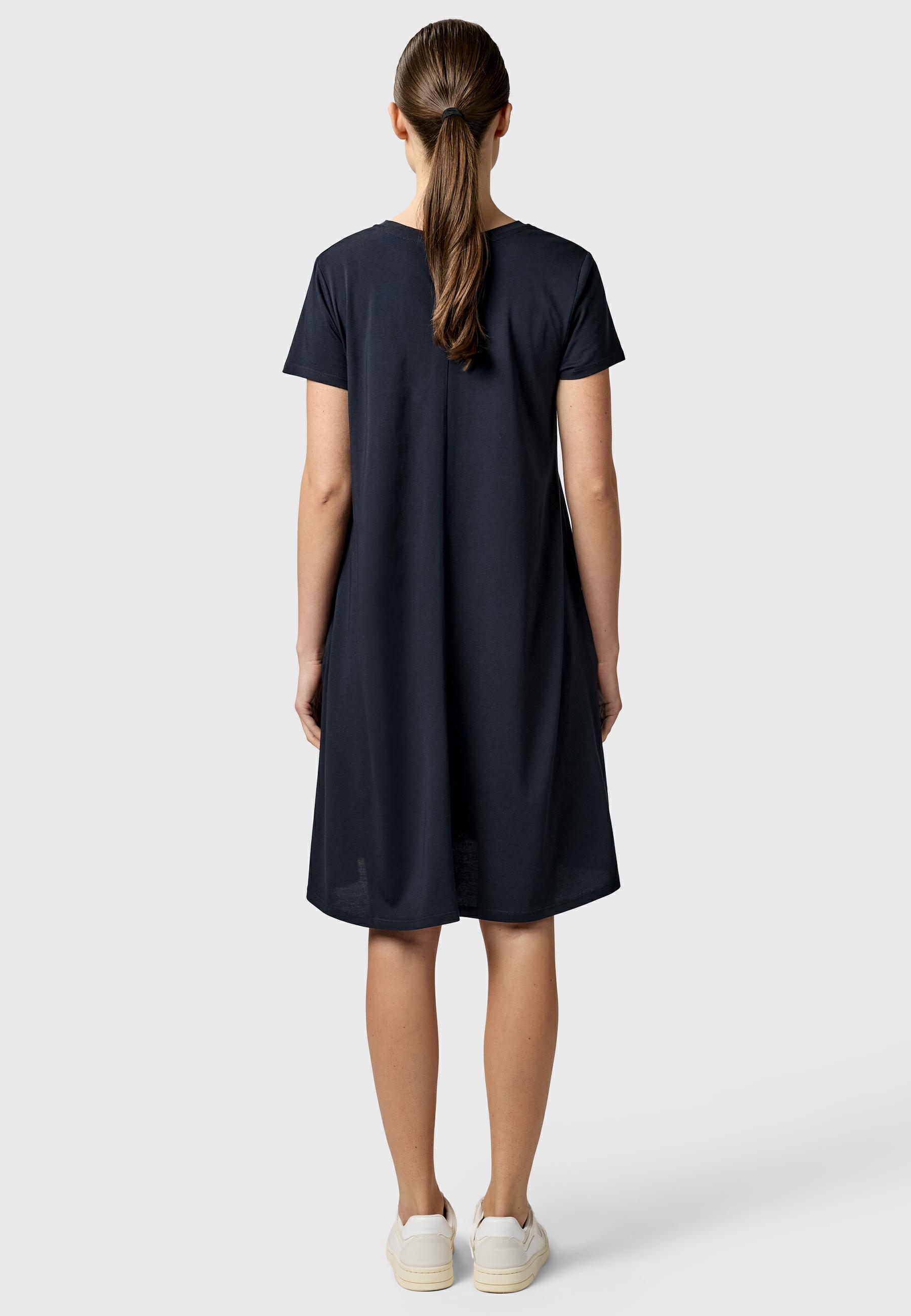 Kurzarm Midikleid "Chickie" Navy