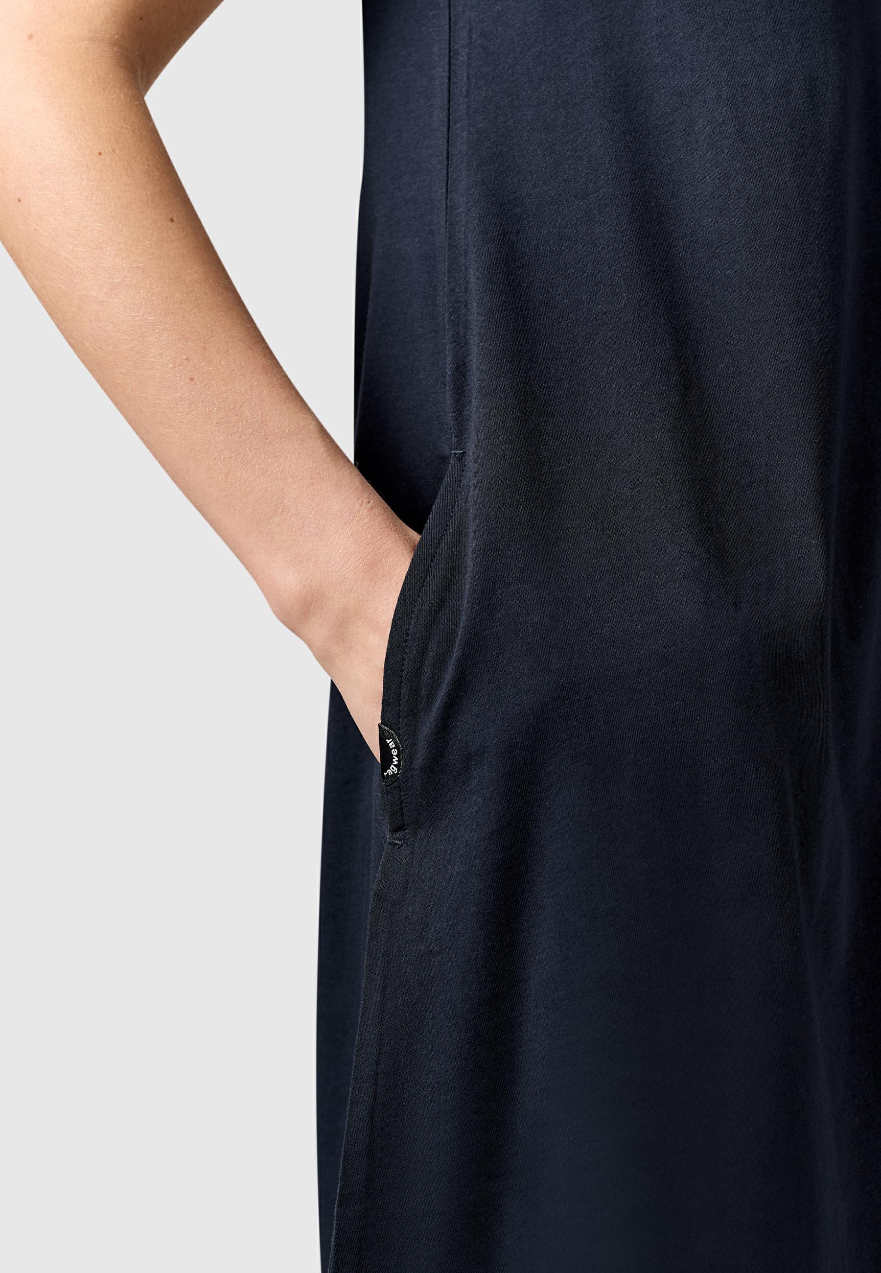 Kurzarm Midikleid "Chickie" Navy