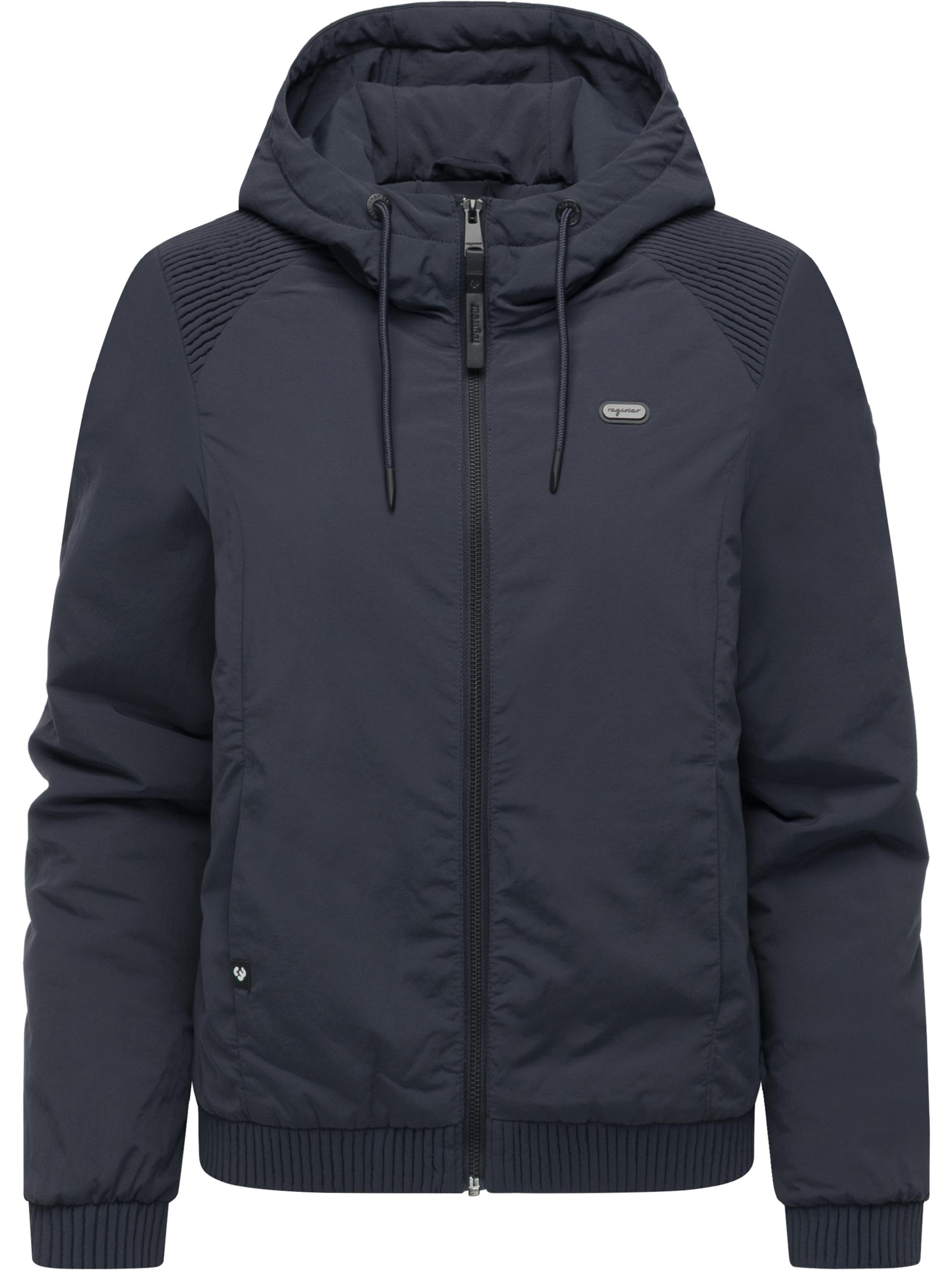 Warme Übergangsjacke mit verstellbarer Kapuze "Chinta Warm YOUMODO" Navy