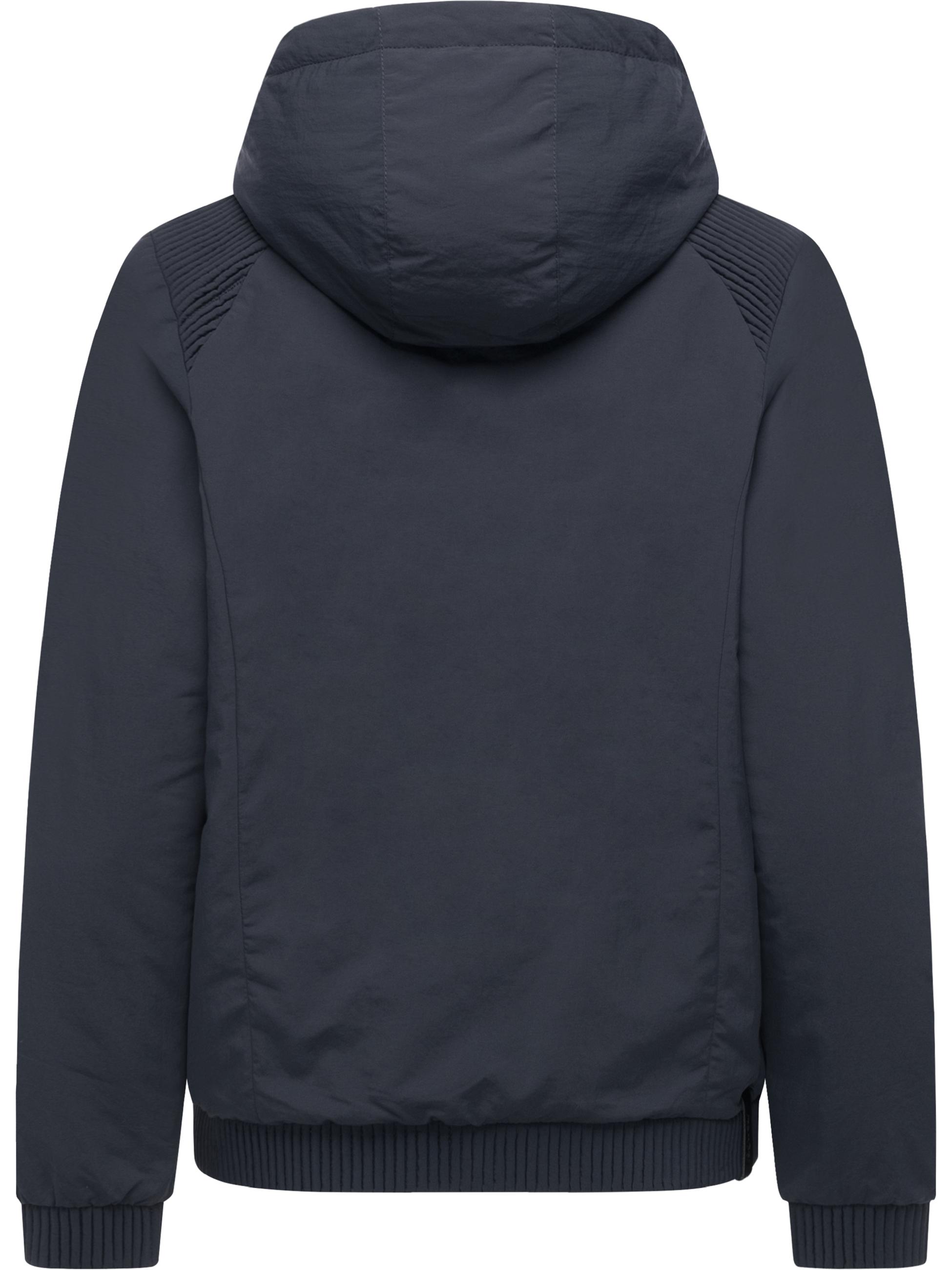Warme Übergangsjacke mit verstellbarer Kapuze "Chinta Warm YOUMODO" Navy