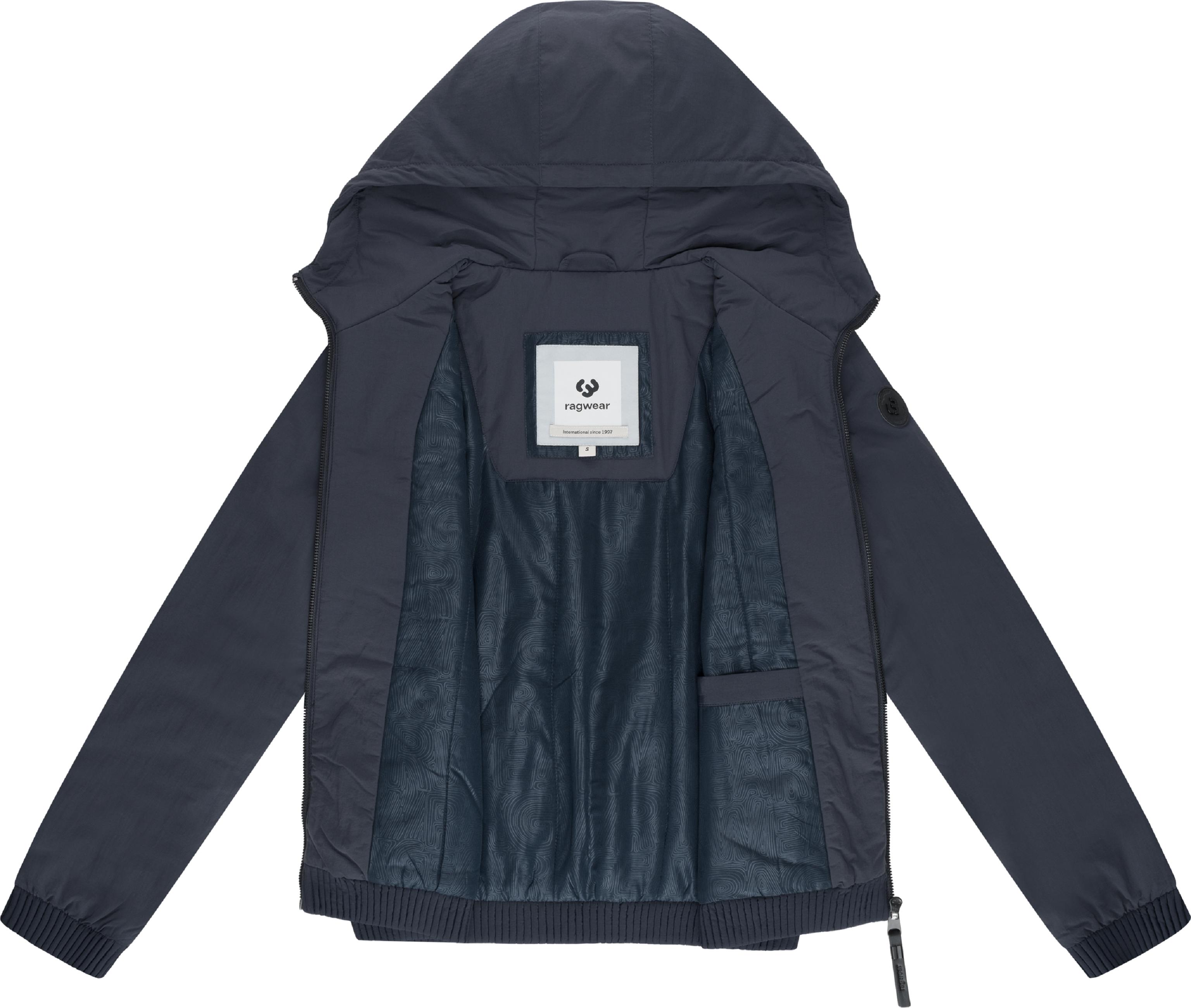 Warme Übergangsjacke mit verstellbarer Kapuze "Chinta Warm YOUMODO" Navy