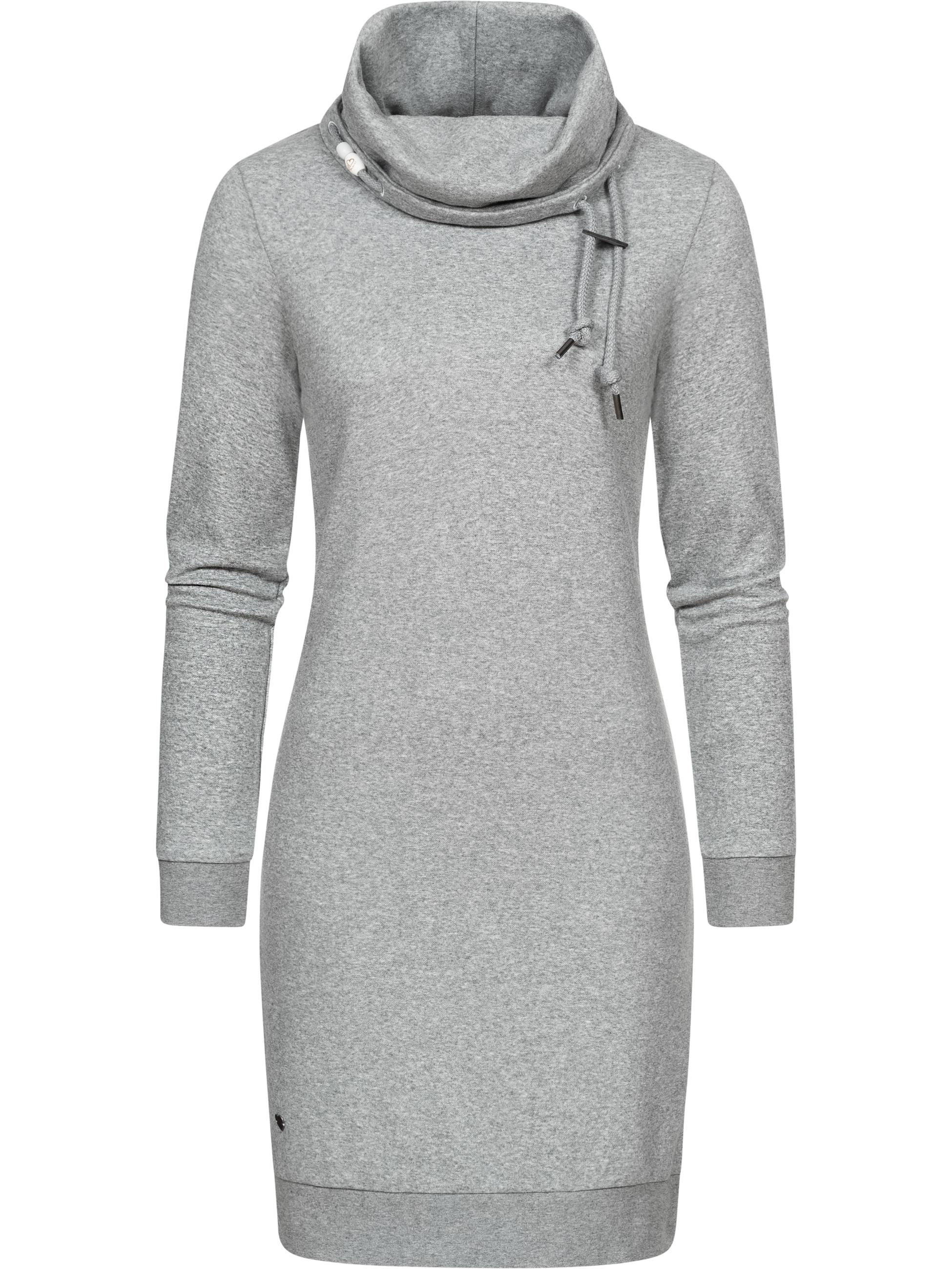 Lässiges Sweatkleid "Chloe Solid" Grey