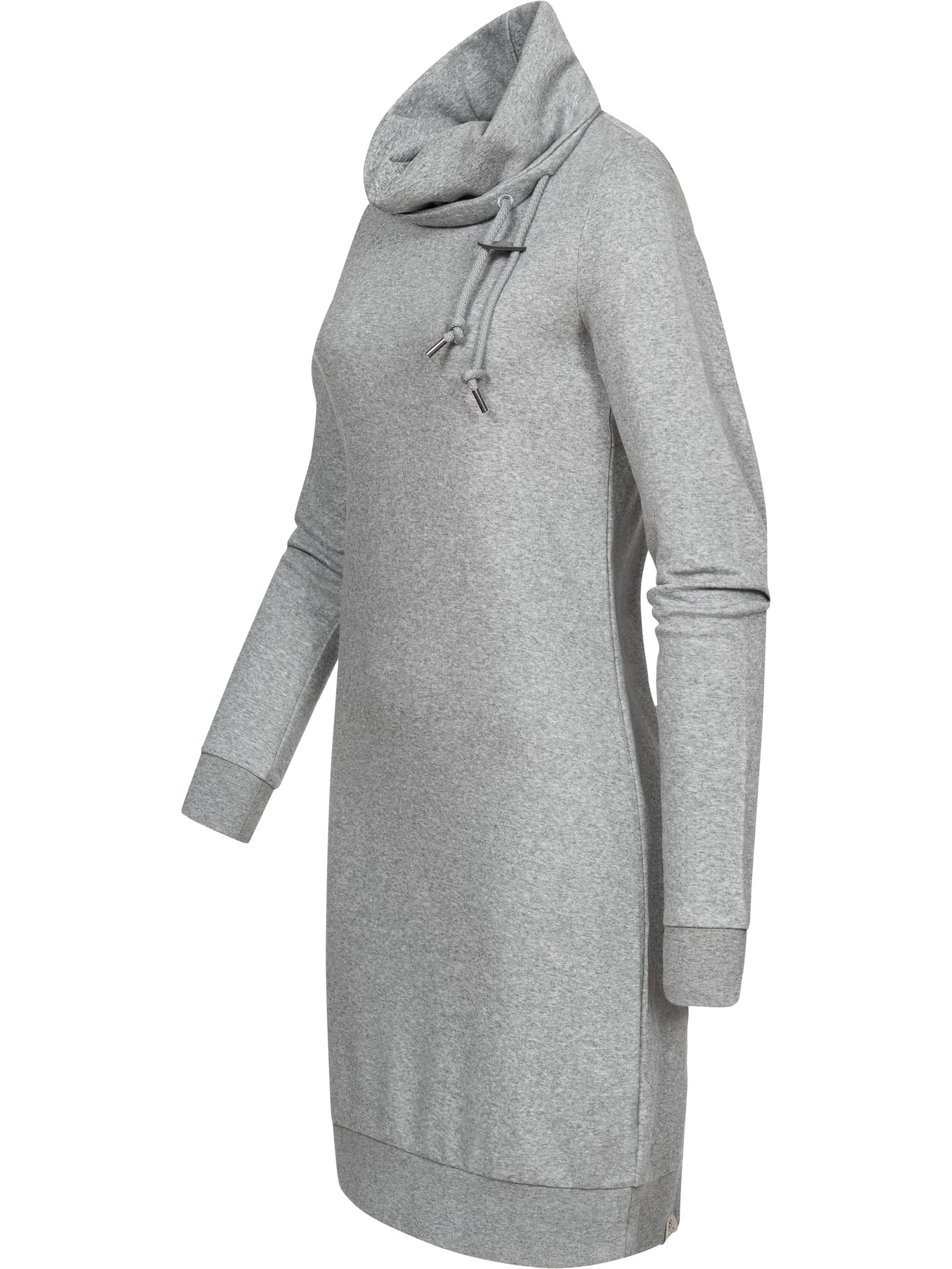 Lässiges Sweatkleid "Chloe Solid" Grey