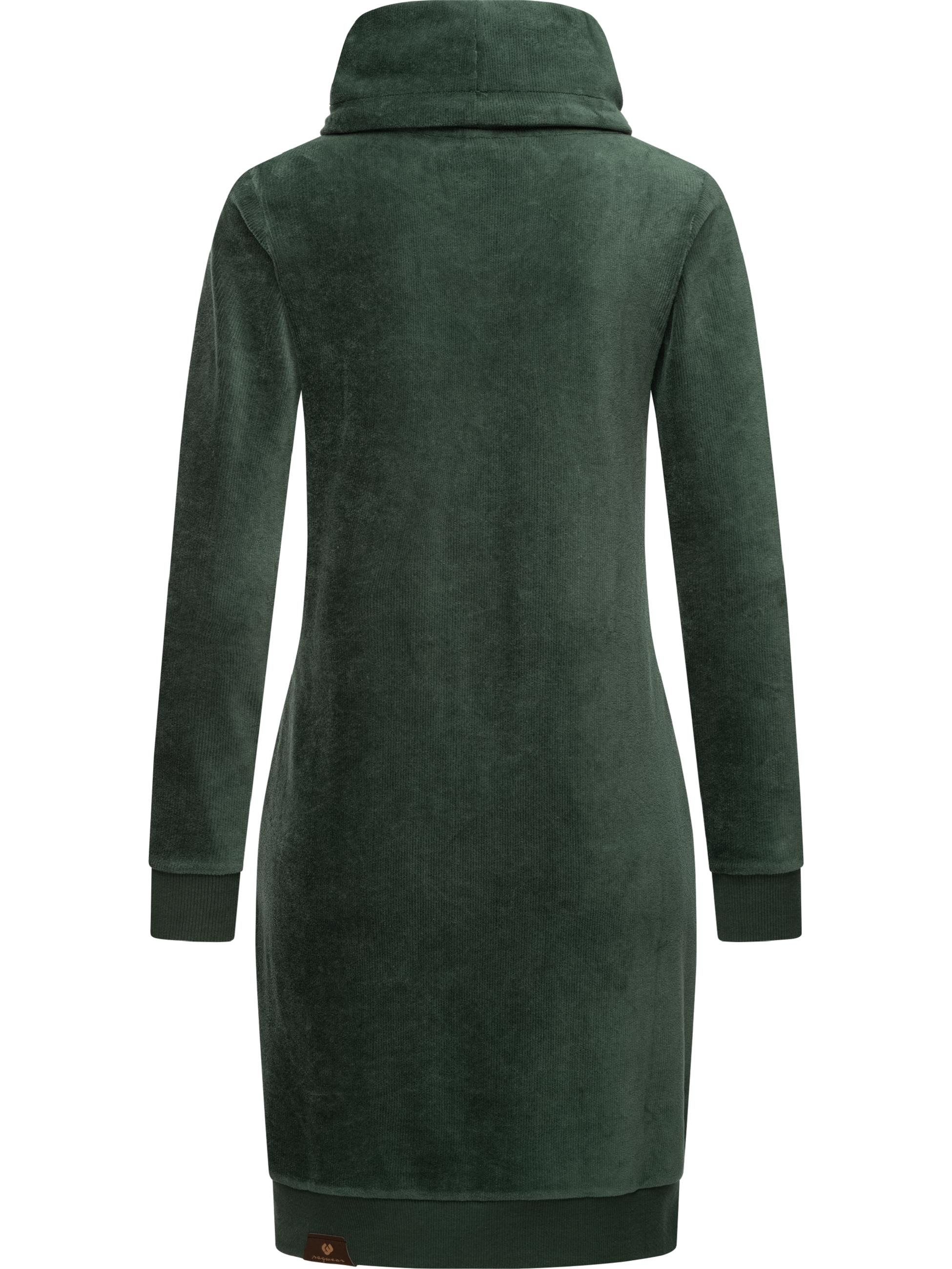 Warmes Winterkleid in Samtoptik "Chloe Velvet" Pine Green23