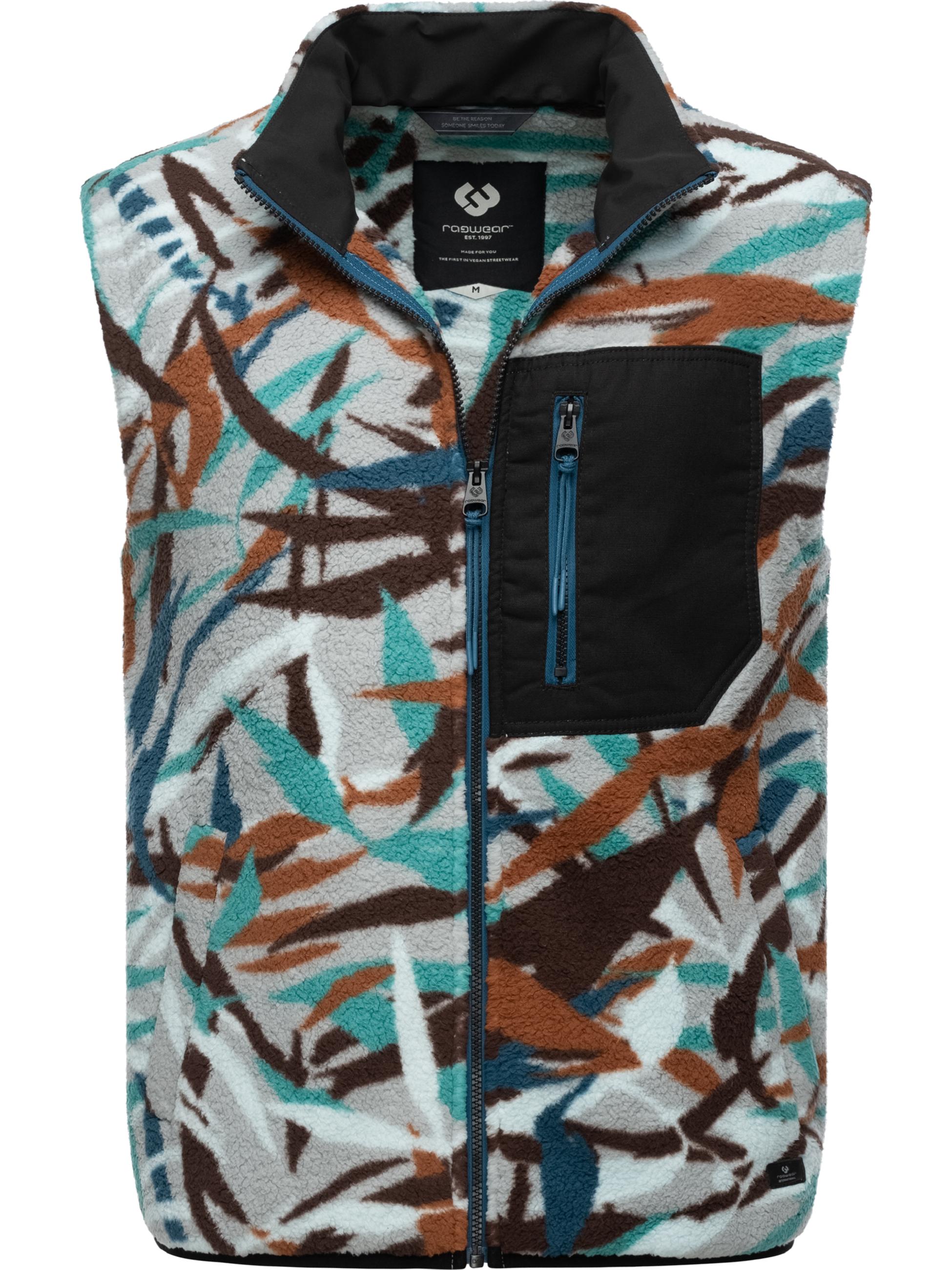 Kuschelige Fleece-Weste "Collsy Vest" Aqua