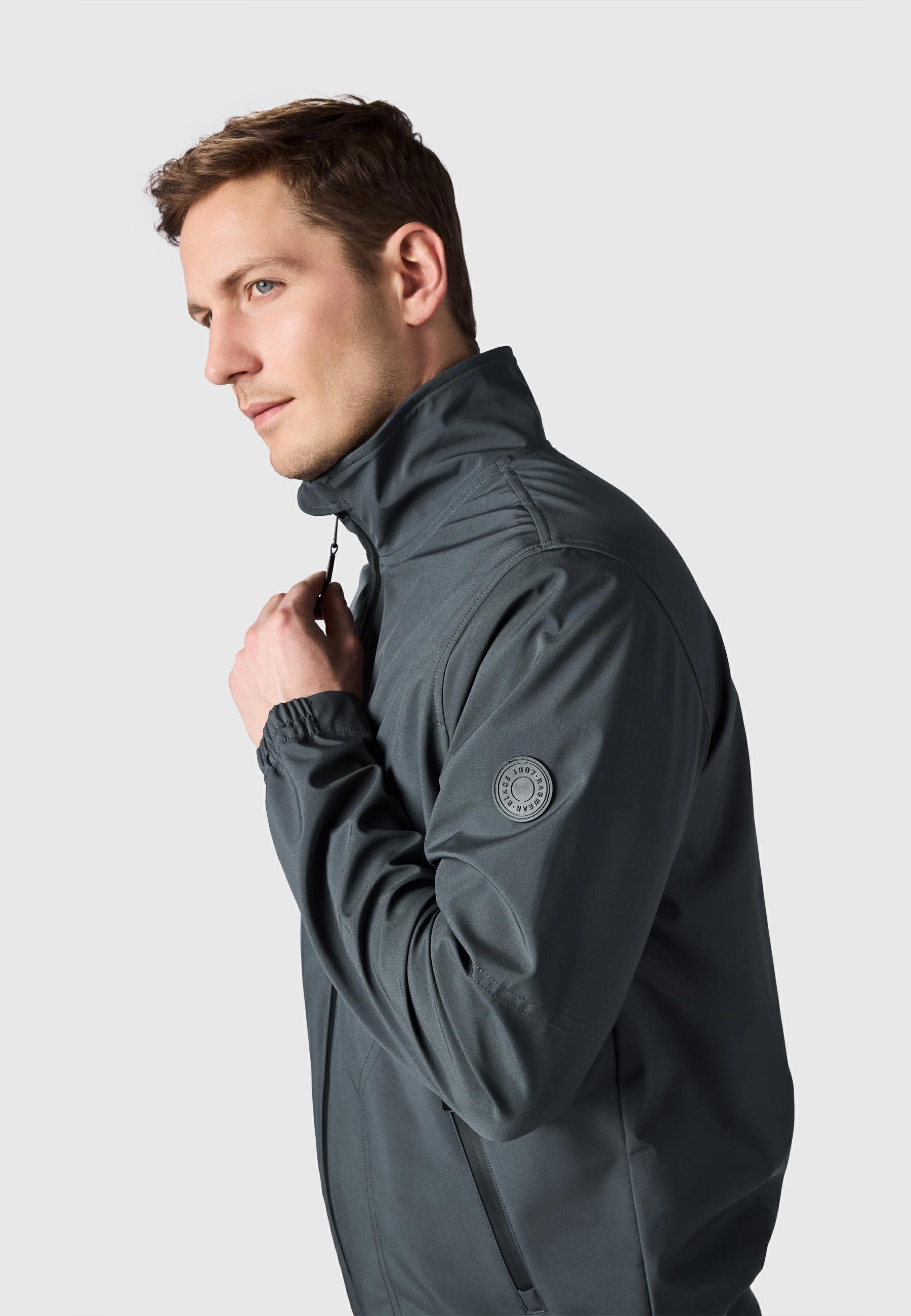 Wasserdichte Übergangsjacke mit hohem Kragen "Collwie" Dark Grey26