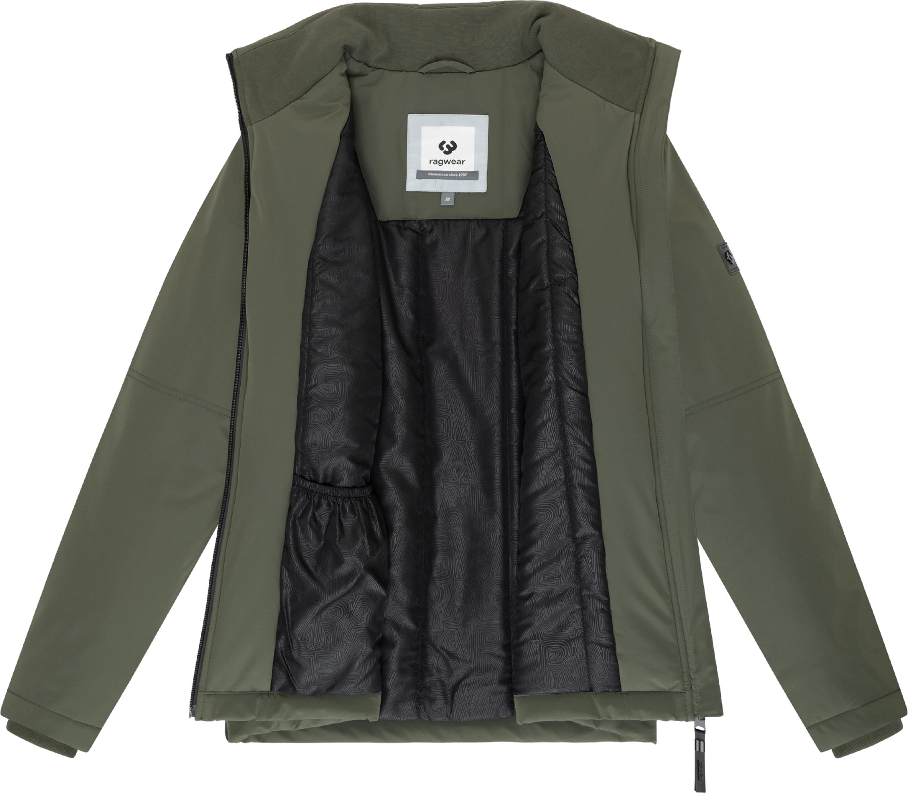 Winterjacke mit hohem Kragen "Colwie Warm YOUMODO" Dark Olive