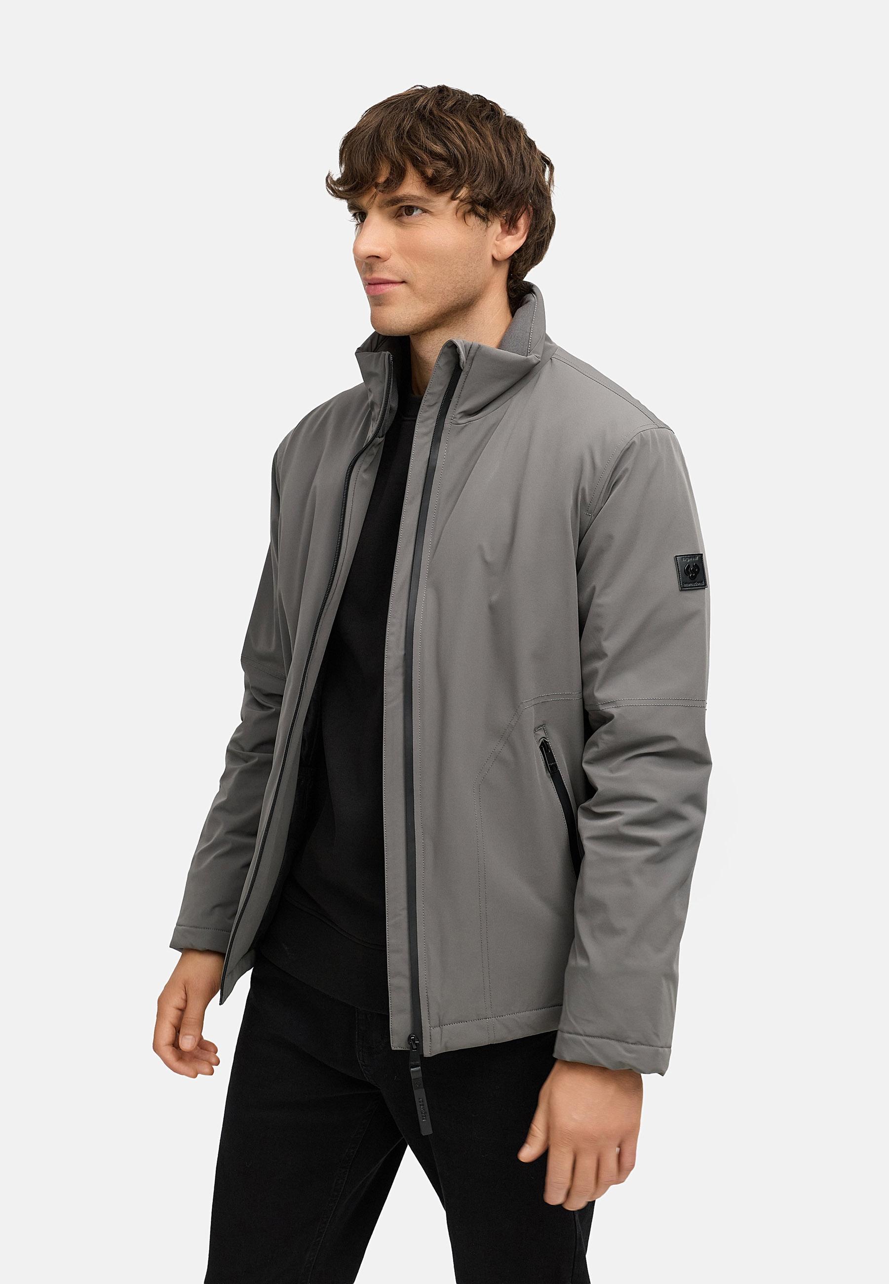 Winterjacke mit hohem Kragen "Colwie Warm YOUMODO" Stone Grey