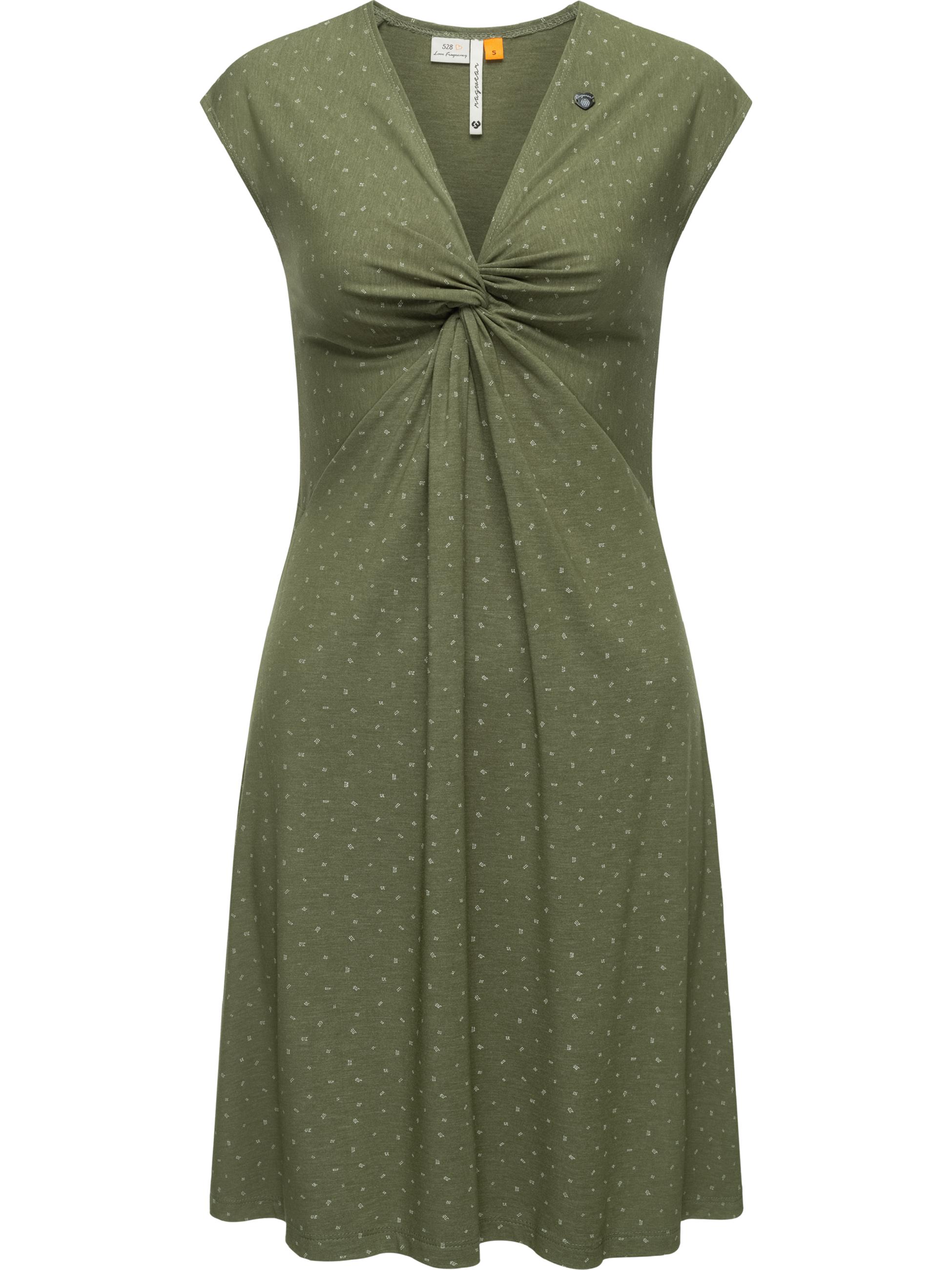 Sommerkleid in Wickeloptik "Comfrey" Olive24