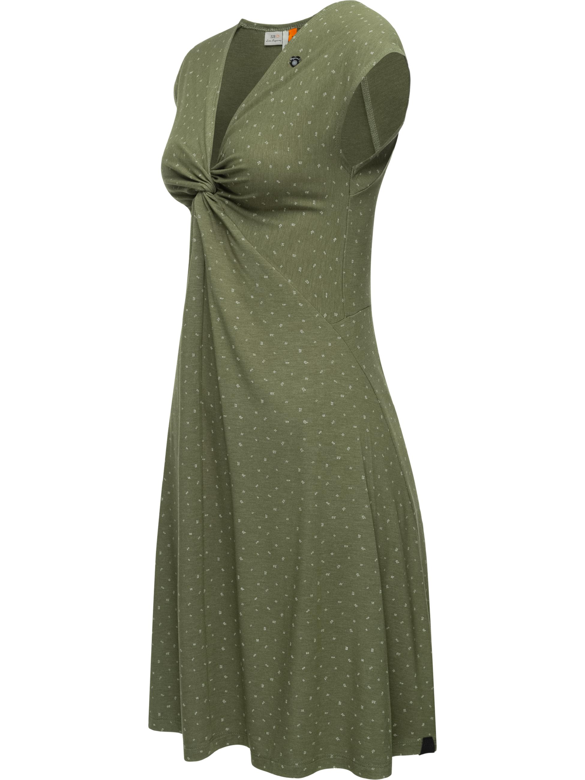 Sommerkleid in Wickeloptik "Comfrey" Olive24