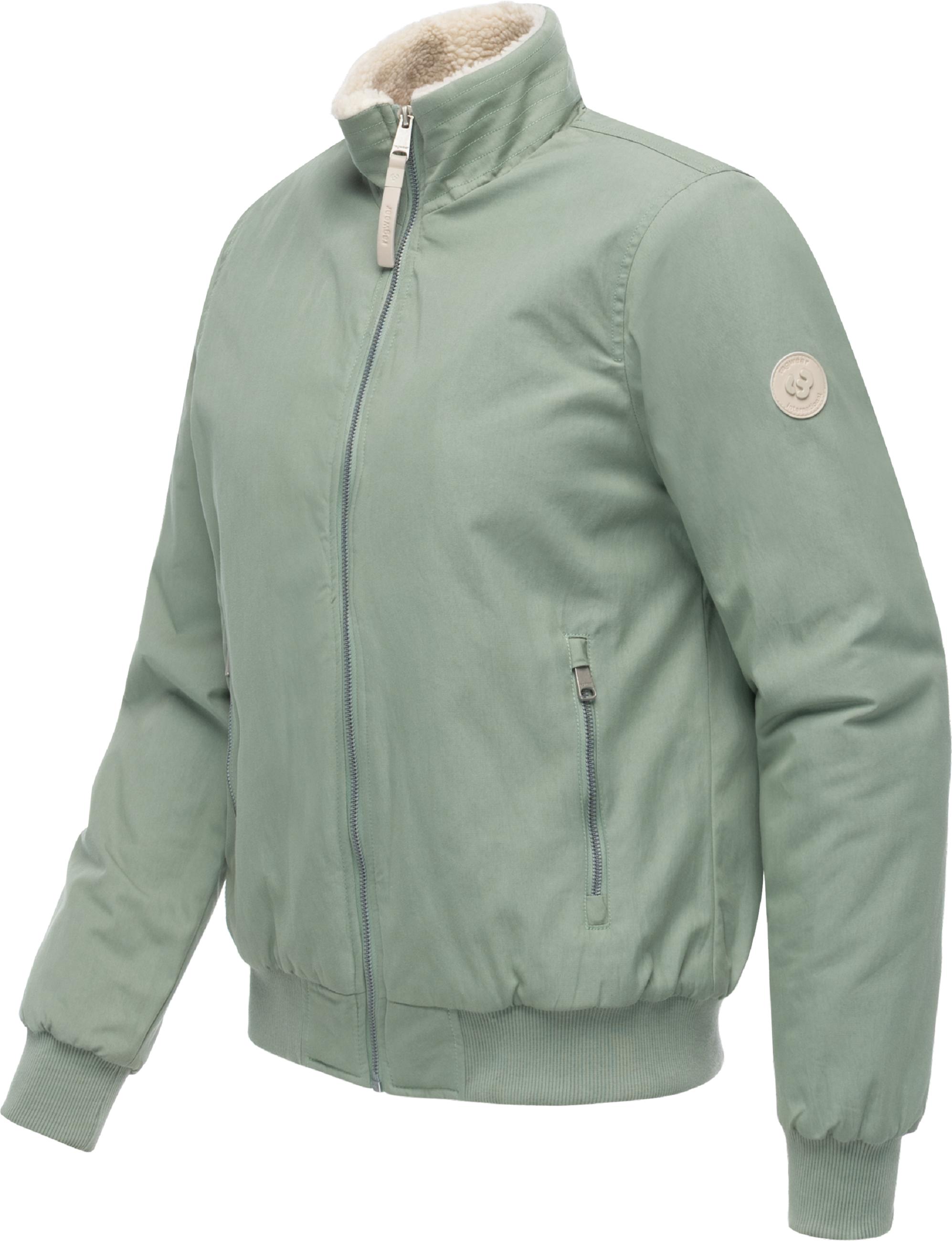 Jacke mit hohem Stehkragen "Coogie YOUMODO" Dusty Green