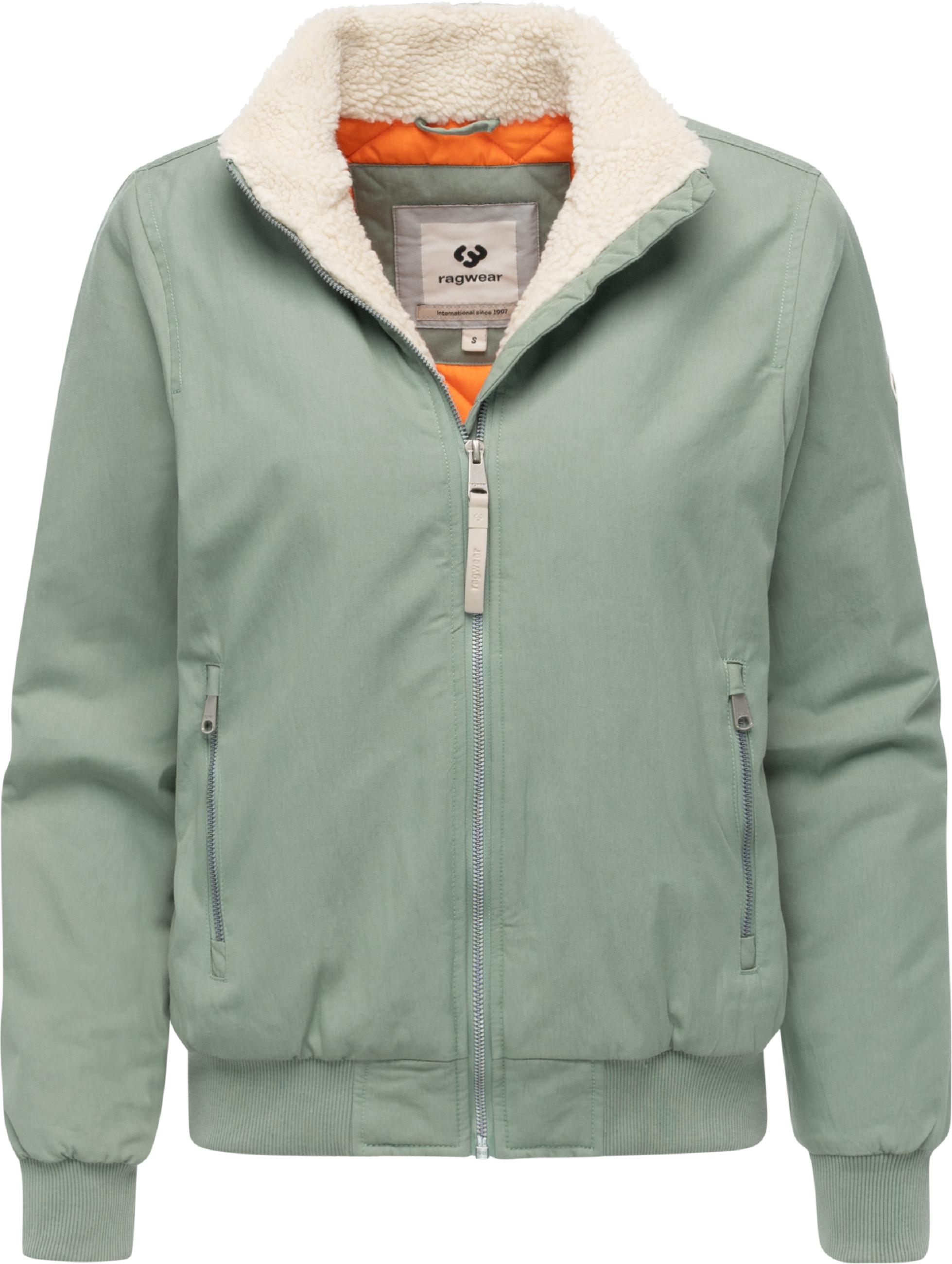 Jacke mit hohem Stehkragen "Coogie YOUMODO" Dusty Green