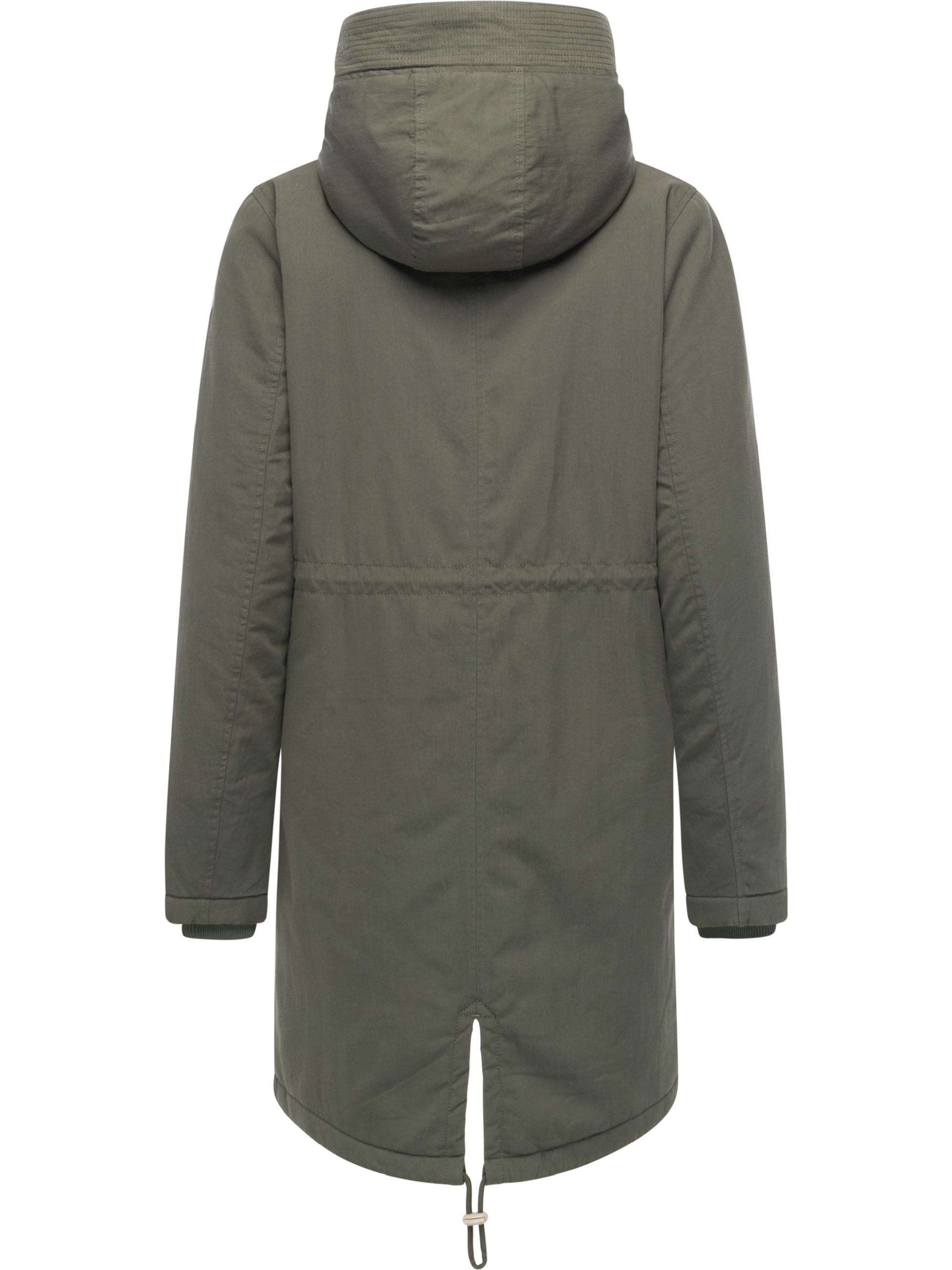 Damen Mantel mit Rucksack-Trägern "Coogle YOUMODO" Dark Olive