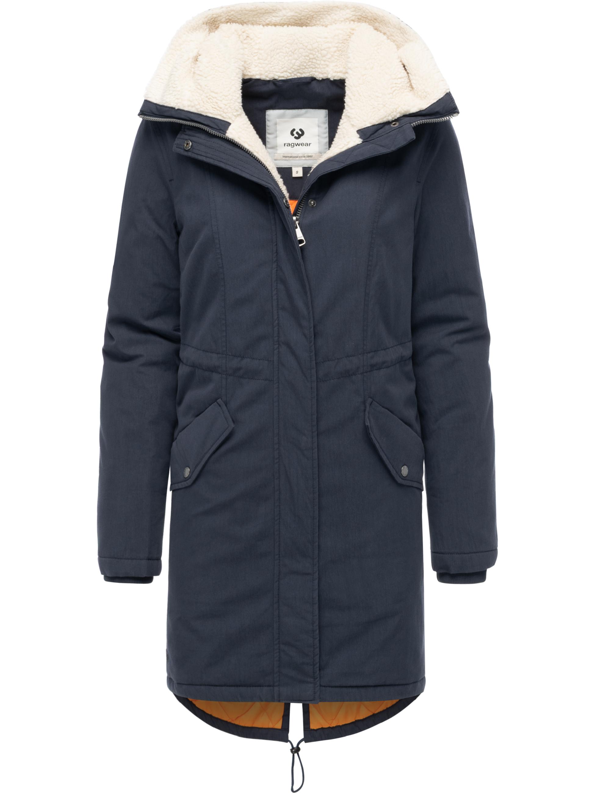 Damen Mantel mit Rucksack-Trägern "Coogle YOUMODO" Navy