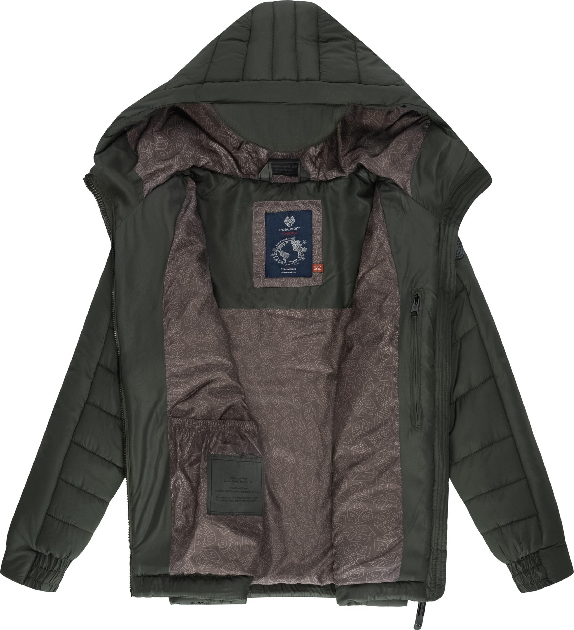 Winterjacke mit Kapuze "Coolio" Dark Olive22