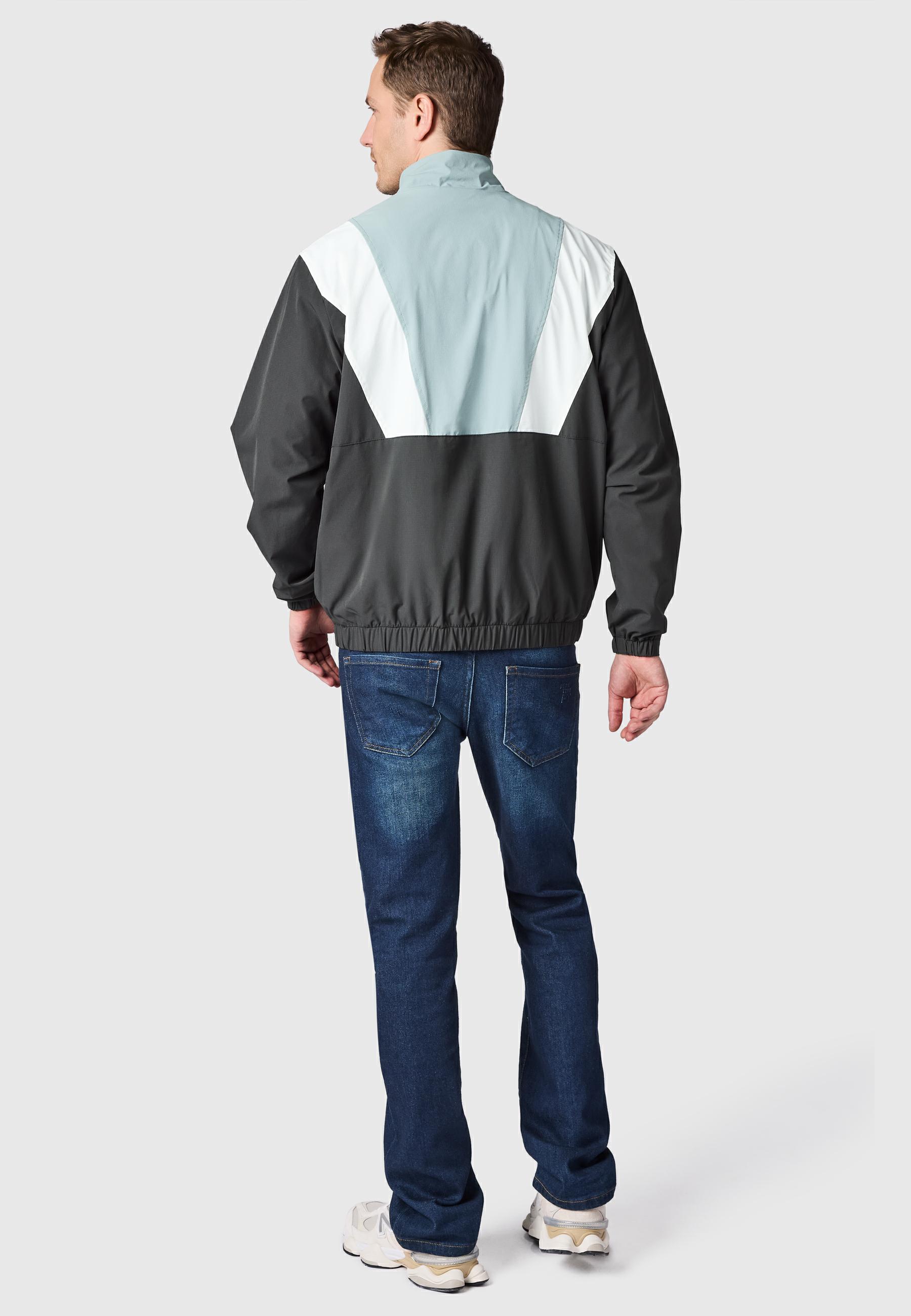 Leichte Jacke mit Stehkragen "Corb" Black