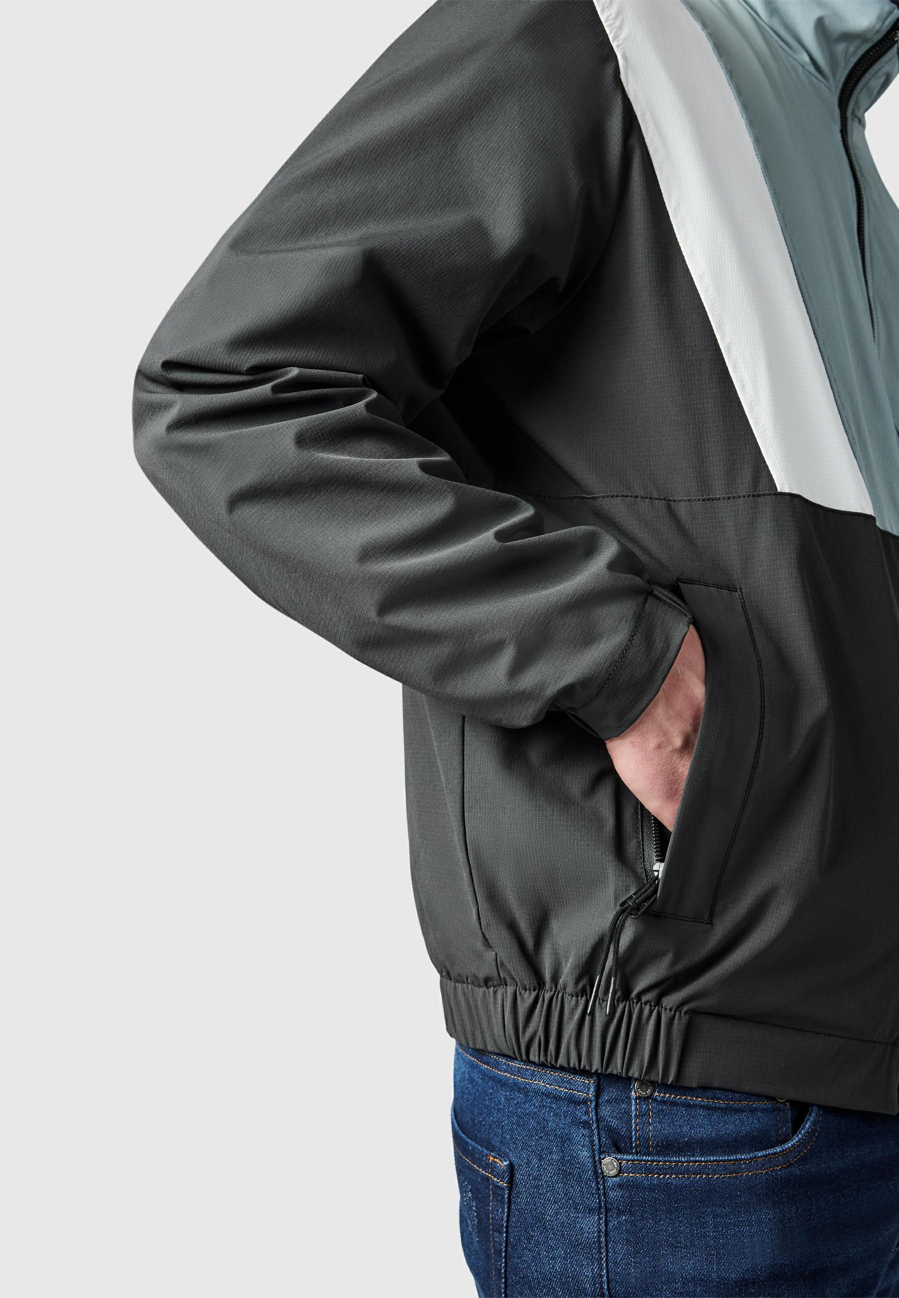 Leichte Jacke mit Stehkragen "Corb" Black
