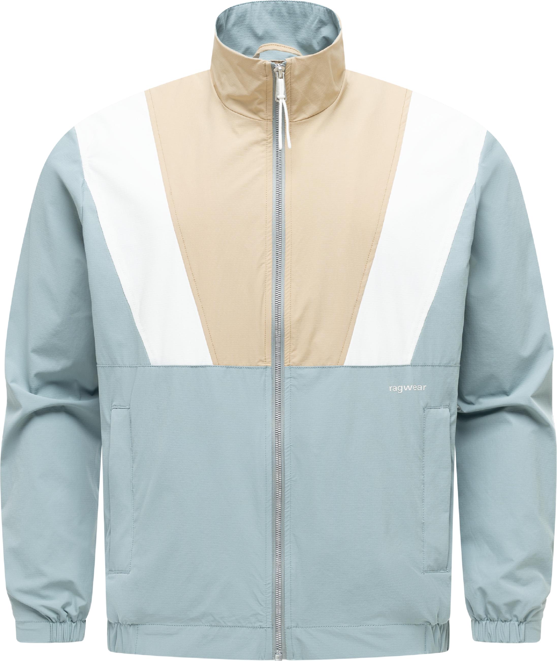 Leichte Jacke mit Stehkragen "Corb" Stone Blue