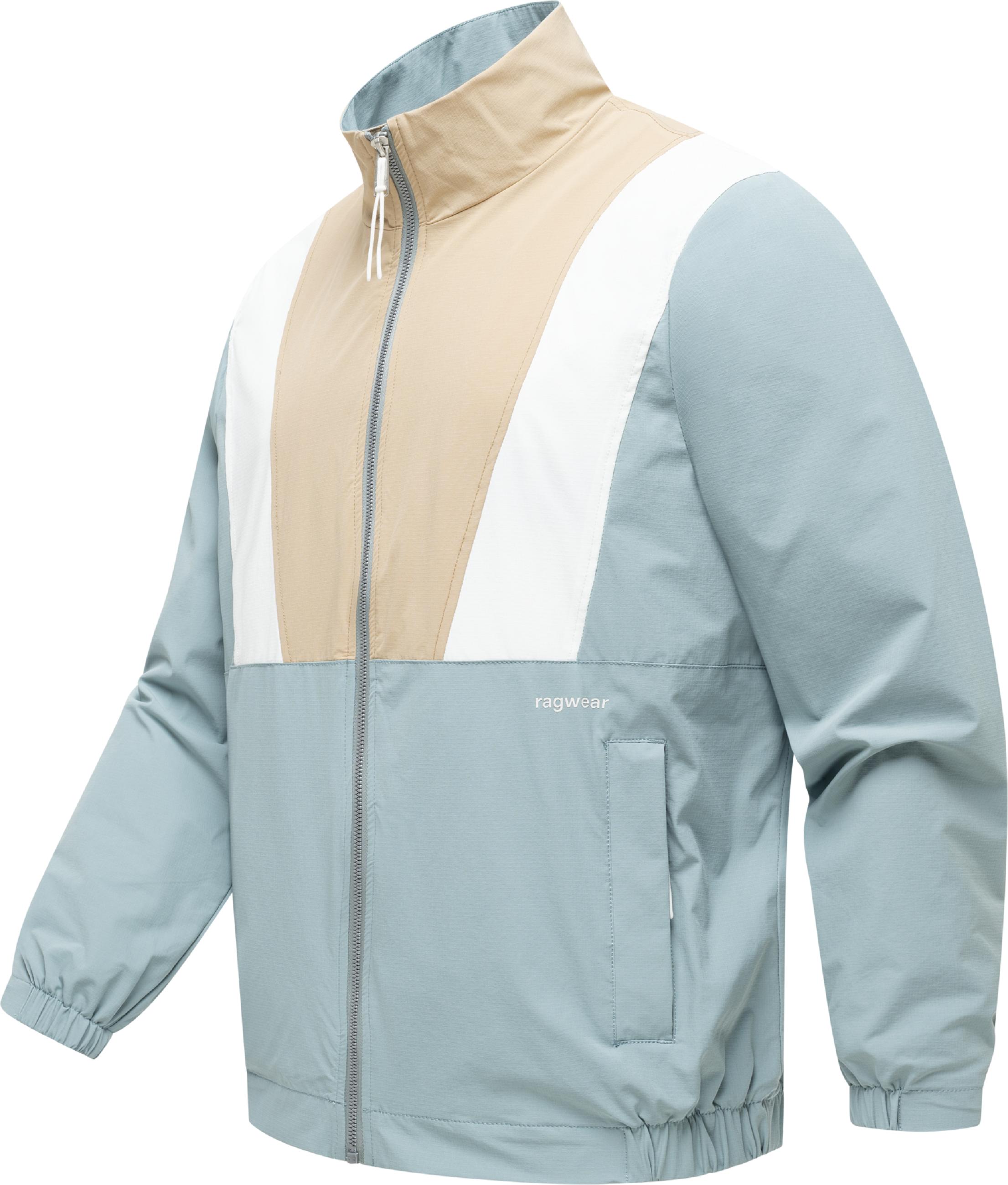 Leichte Jacke mit Stehkragen "Corb" Stone Blue