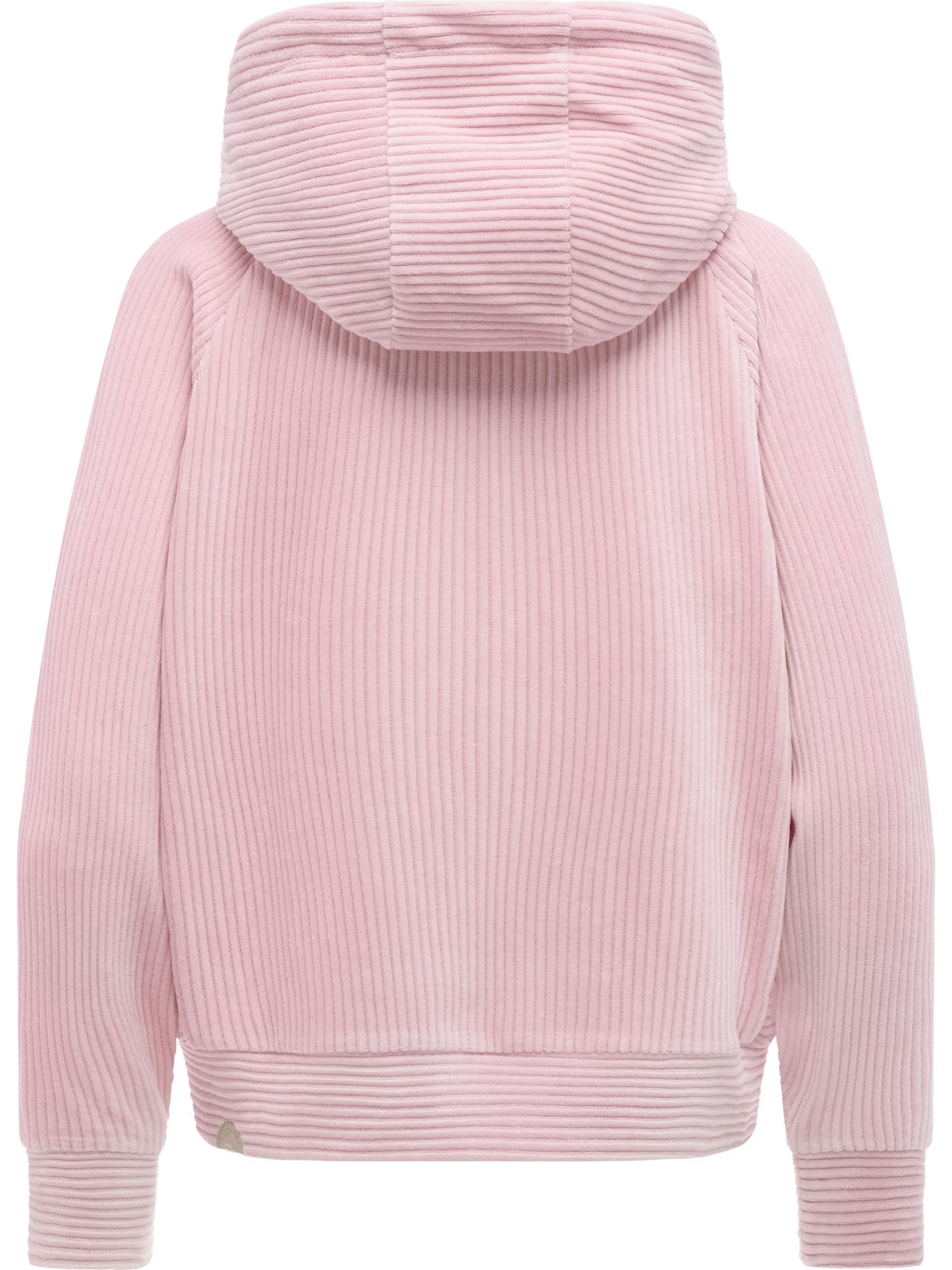 Sweatjacke aus weichem Kord mit Samt-Haptik "Corduly Cordy" Marshmallow26