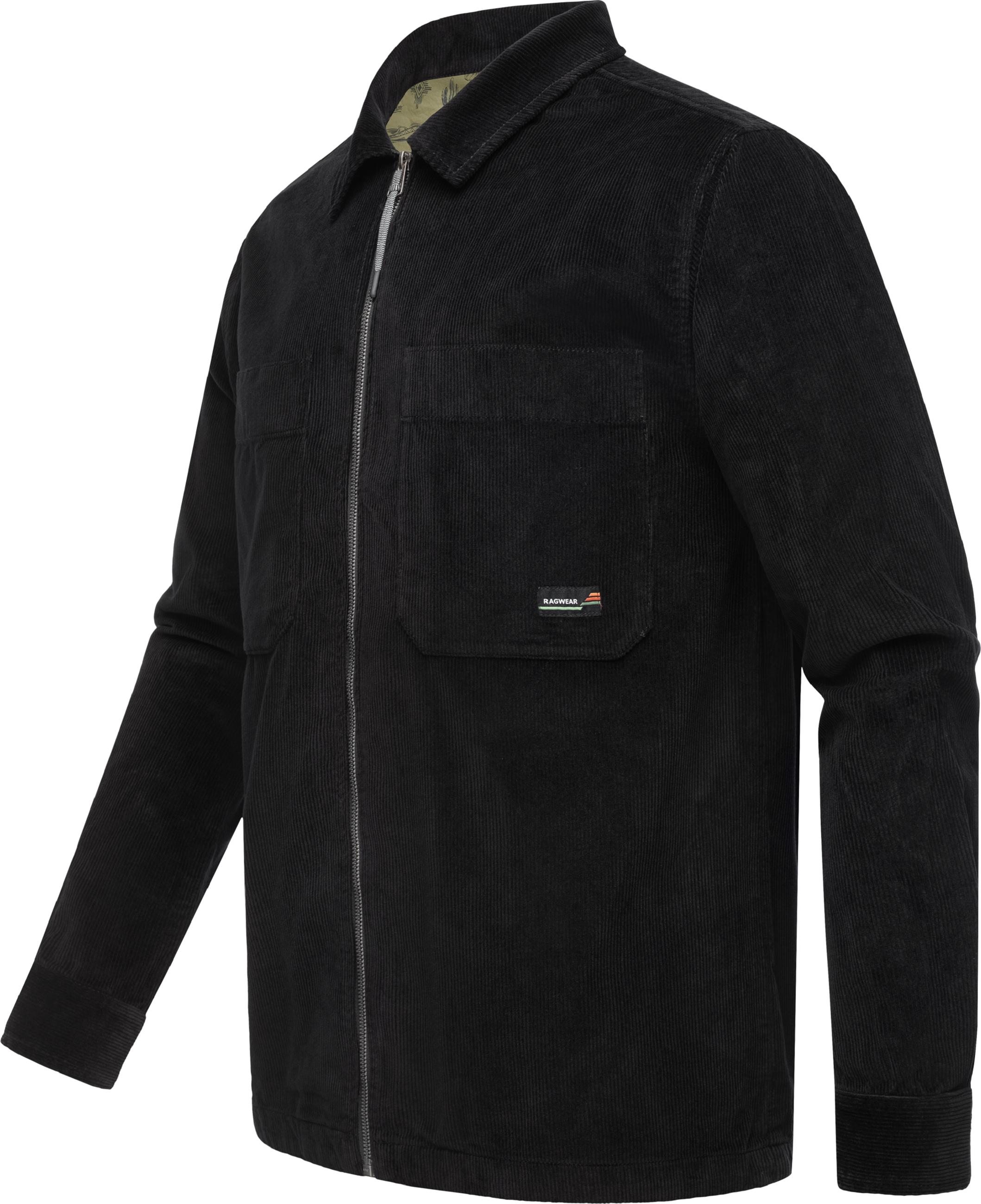 Overshirt Hemdjacke "Cordy" Black