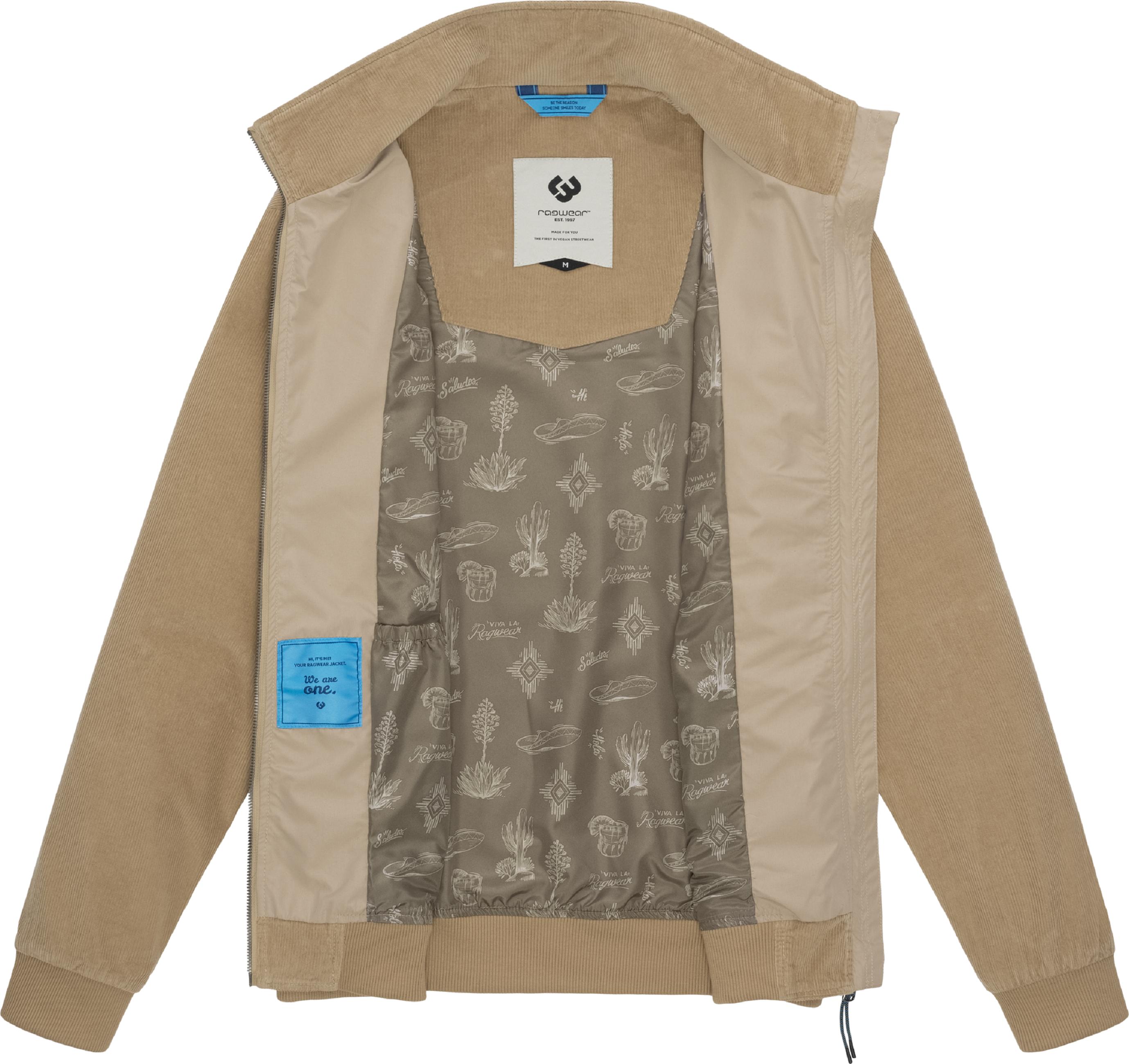 Cordjacke "Corler" Sand