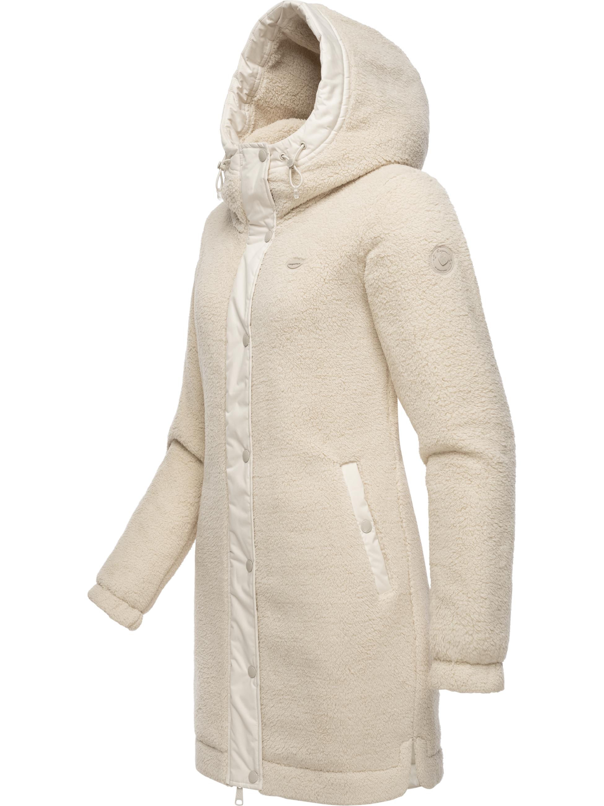 Flauschige Übergangsjacke "Cousy" Beige