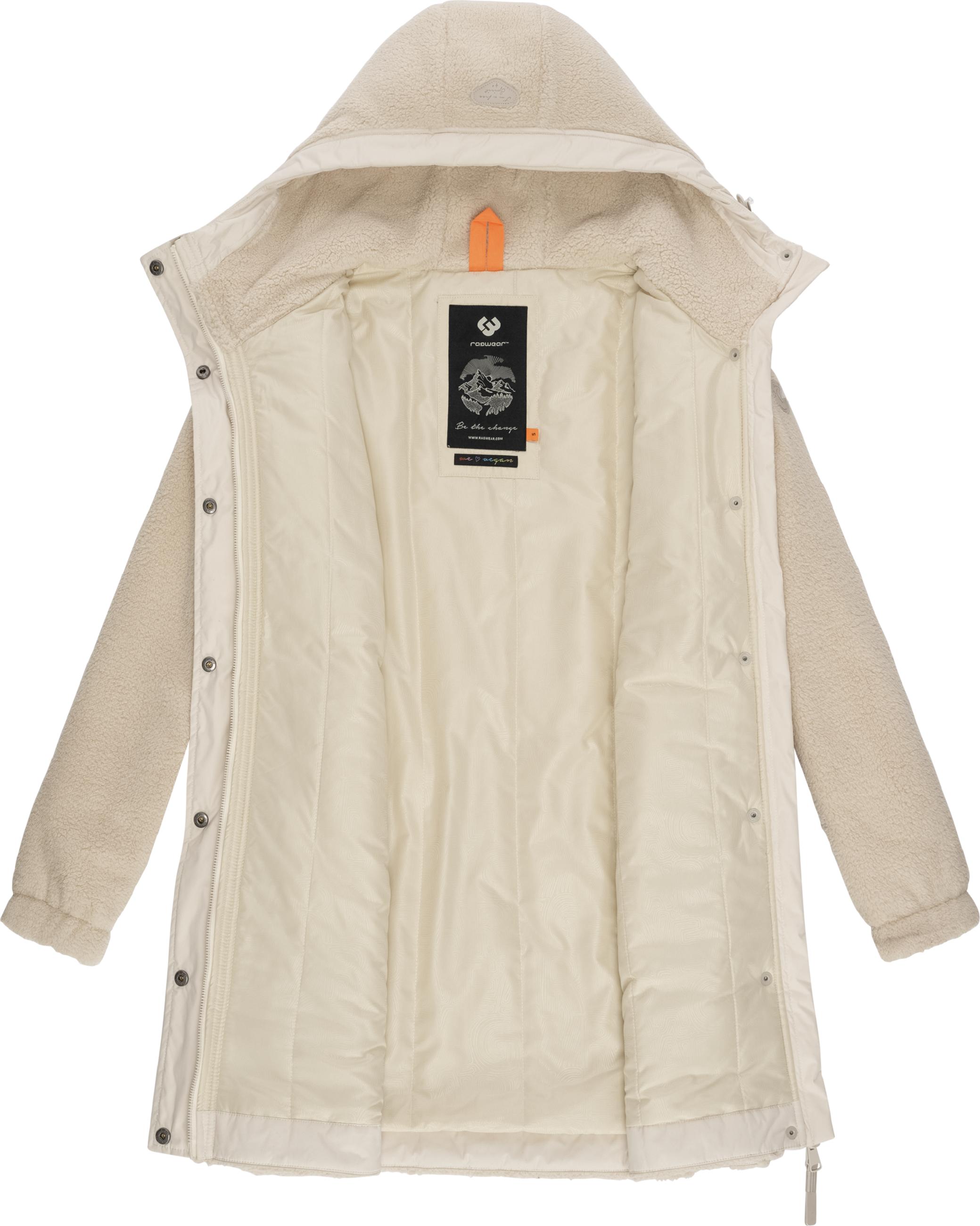 Flauschige Übergangsjacke "Cousy" Beige