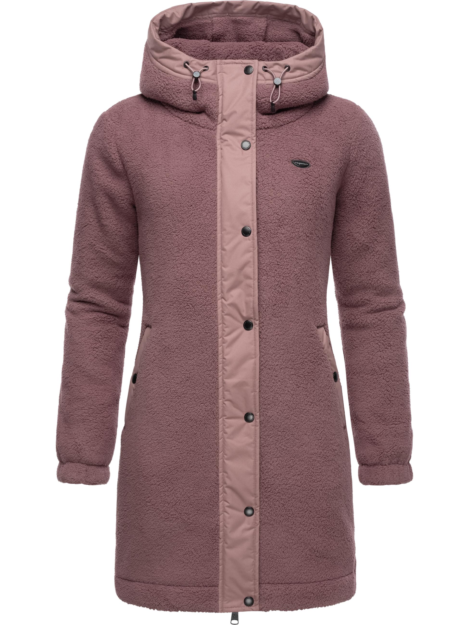 Flauschige Übergangsjacke "Cousy" Mauve24