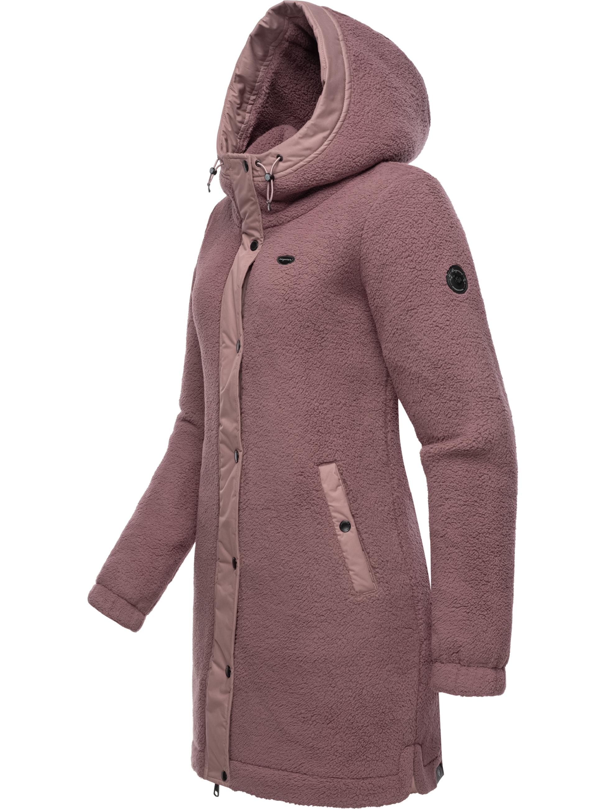 Flauschige Übergangsjacke "Cousy" Mauve24