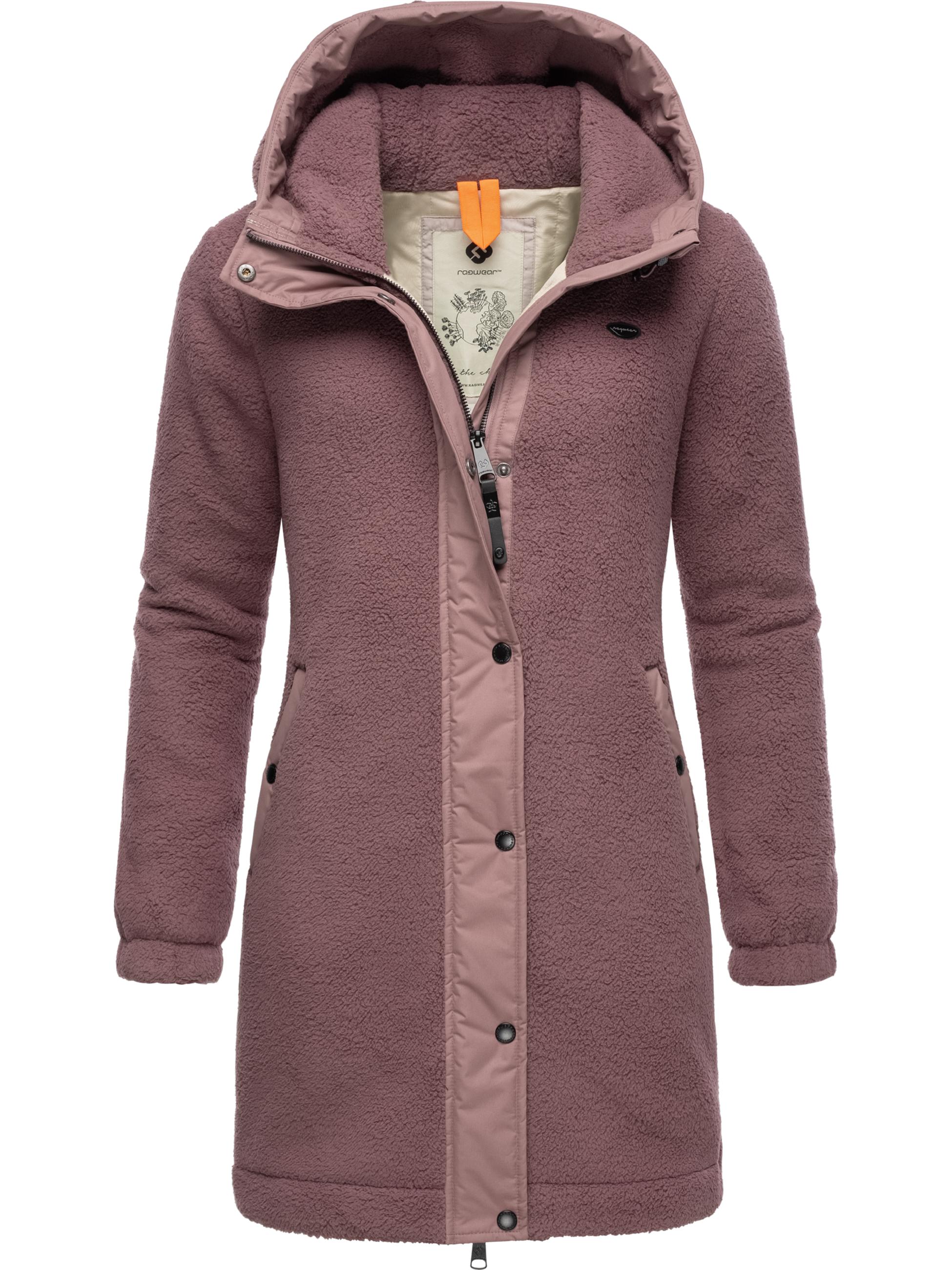 Flauschige Übergangsjacke "Cousy" Mauve24