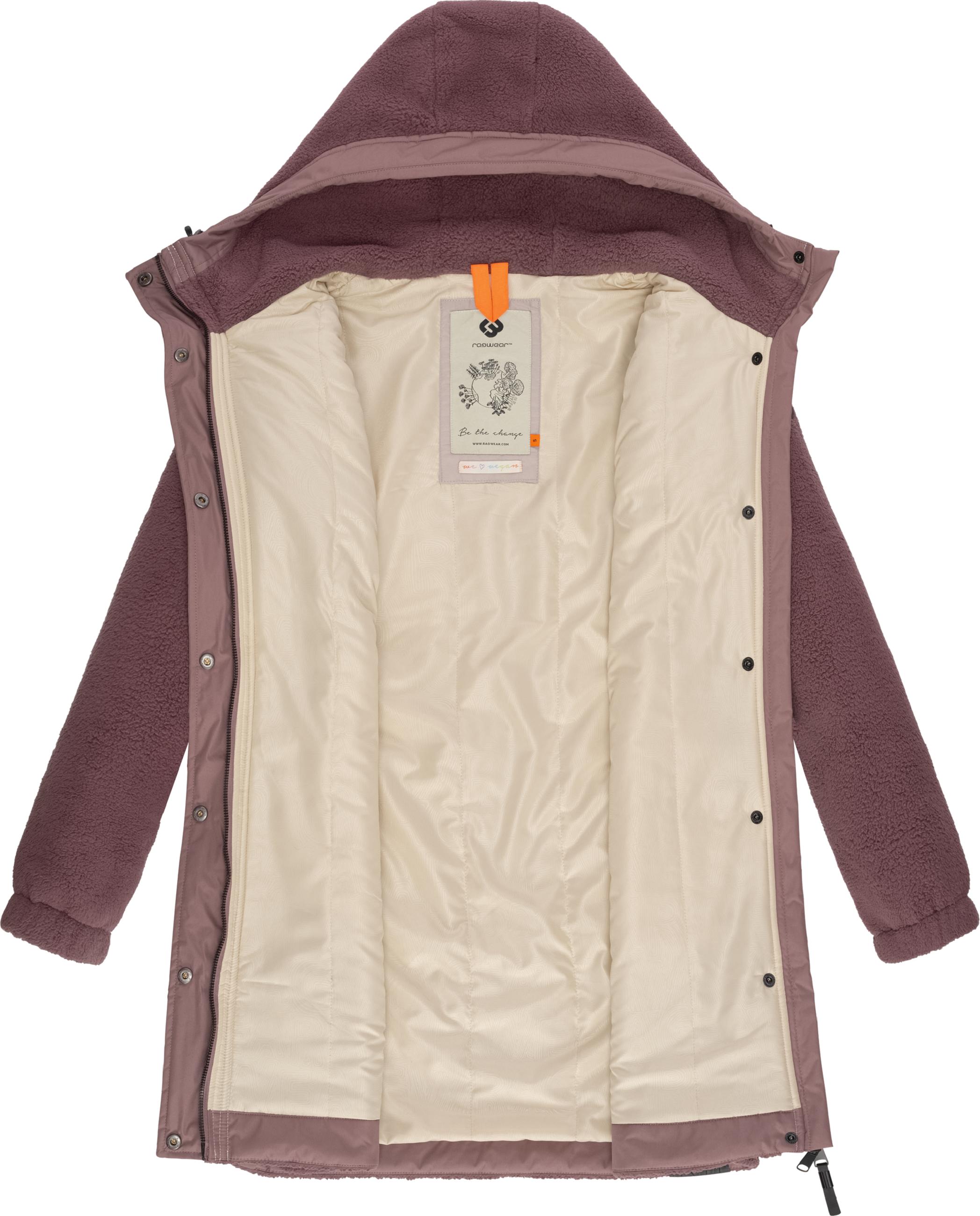 Flauschige Übergangsjacke "Cousy" Mauve24