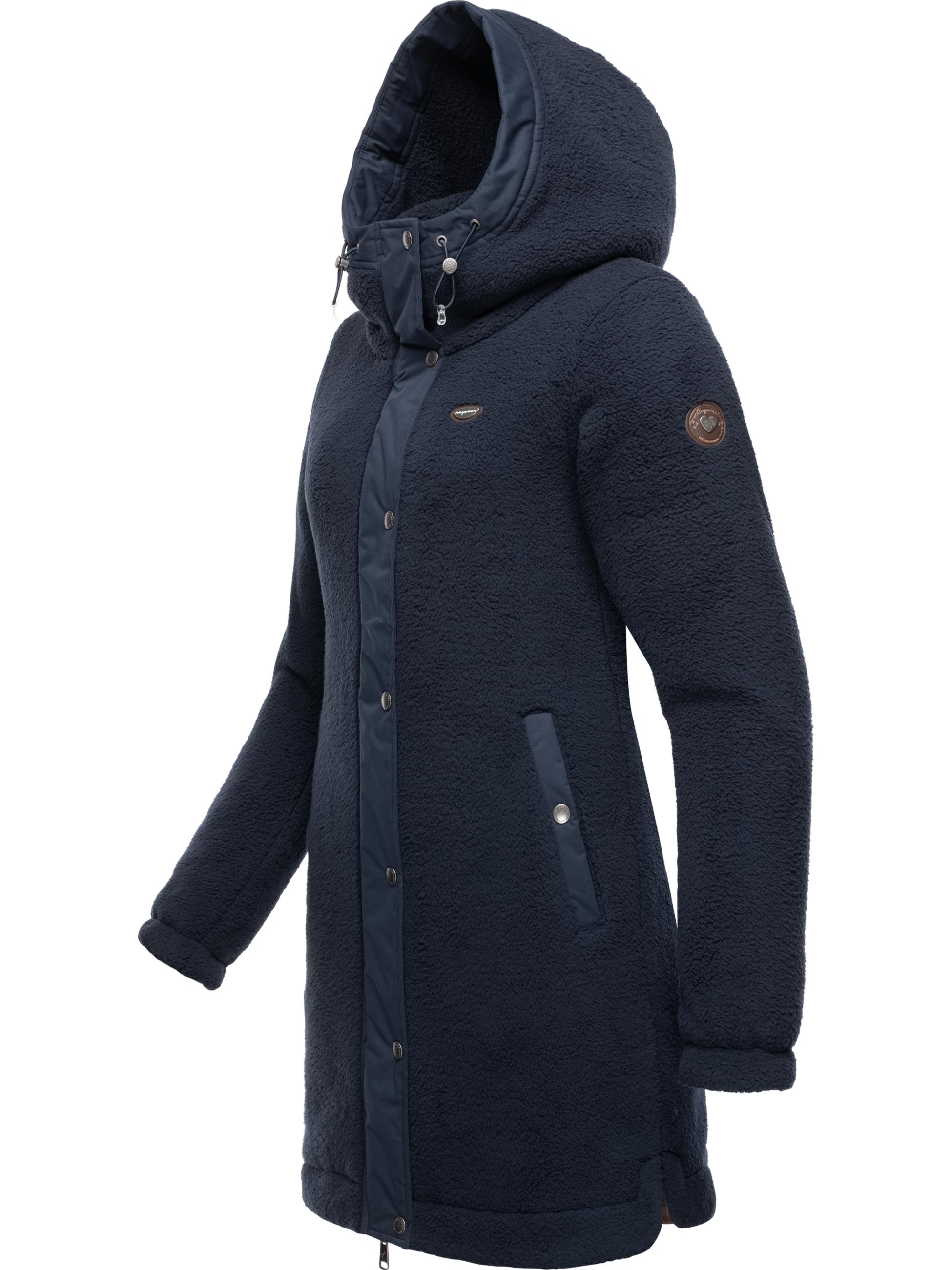 Flauschige Übergangsjacke "Cousy" Navy