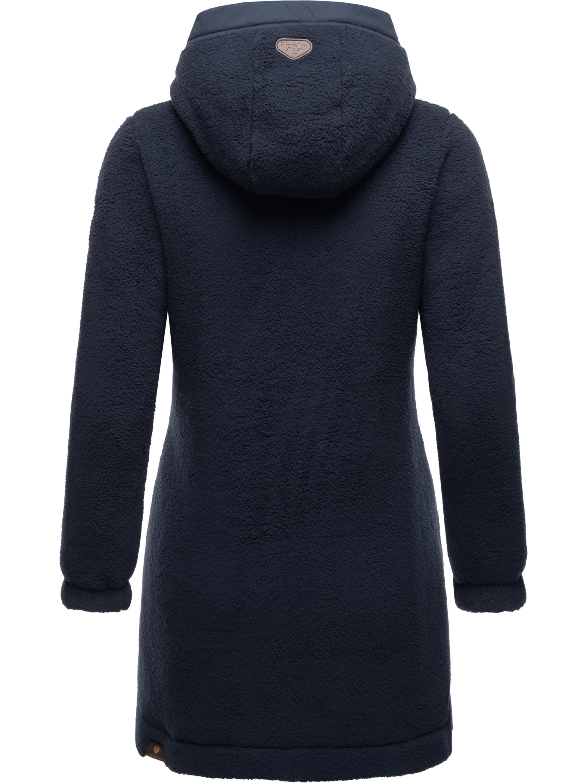 Flauschige Übergangsjacke "Cousy" Navy