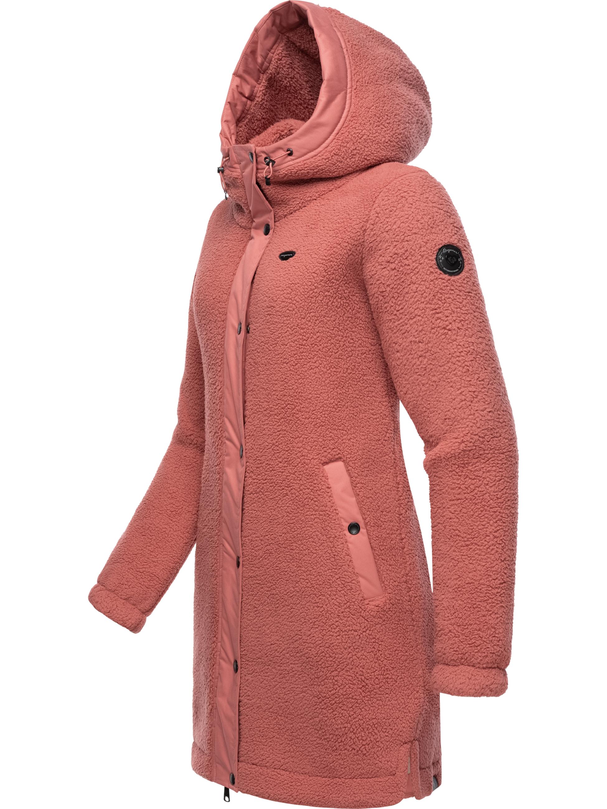 Flauschige Übergangsjacke "Cousy" Old Pink24