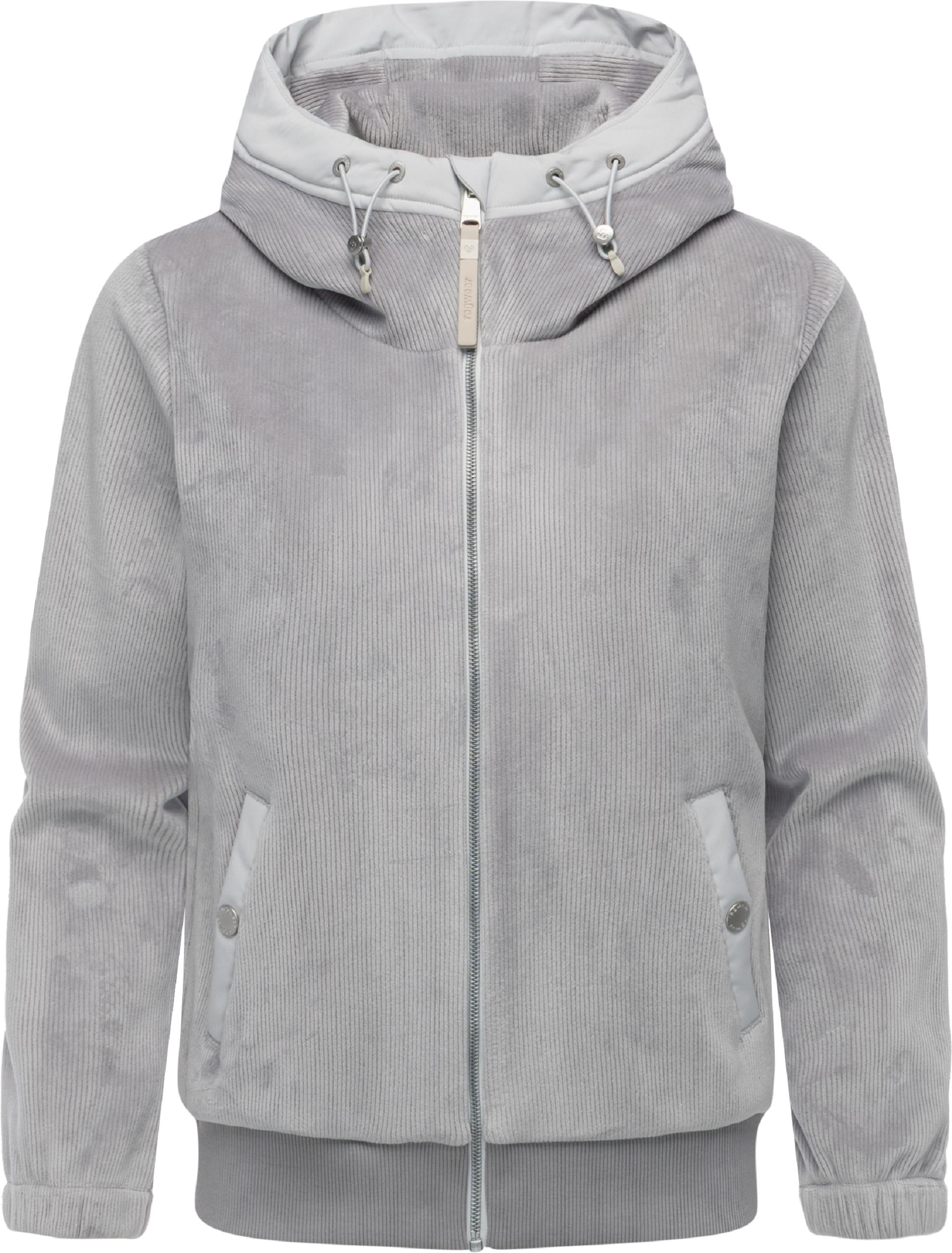 Übergangsjacke aus kuscheligem Material "Cousy Short Bonded" Ash