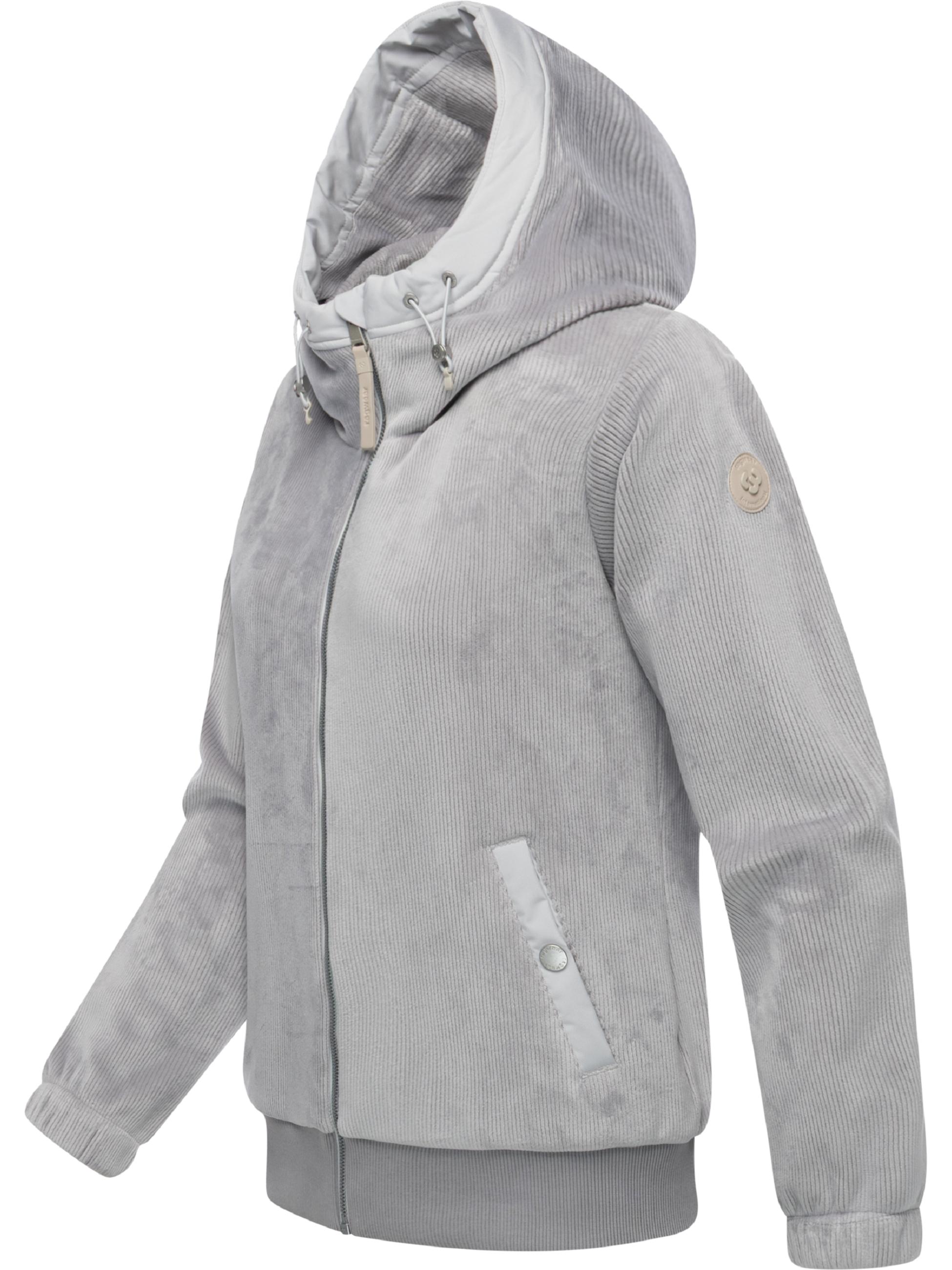 Übergangsjacke aus kuscheligem Material "Cousy Short Bonded" Ash