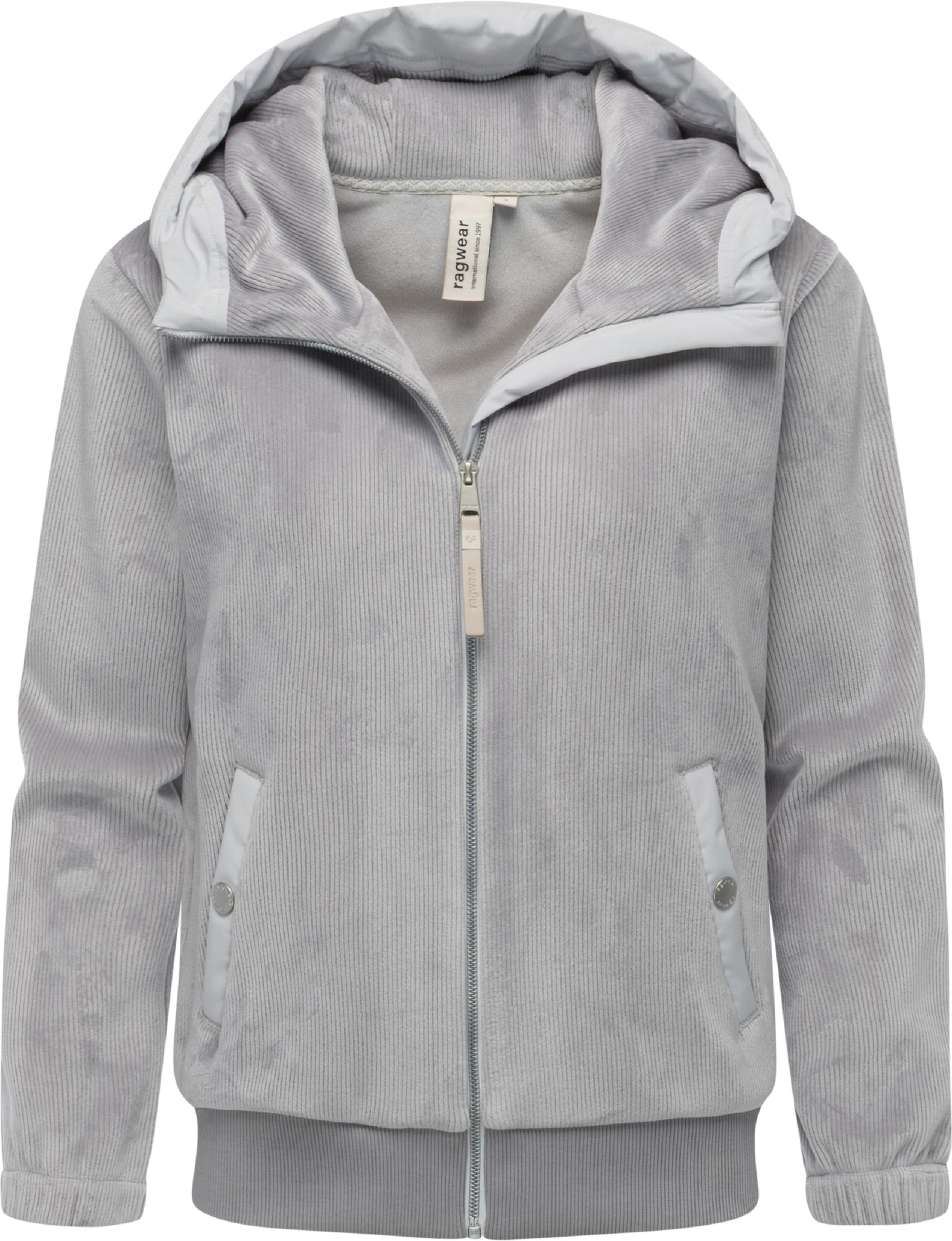 Übergangsjacke aus kuscheligem Material "Cousy Short Bonded" Ash