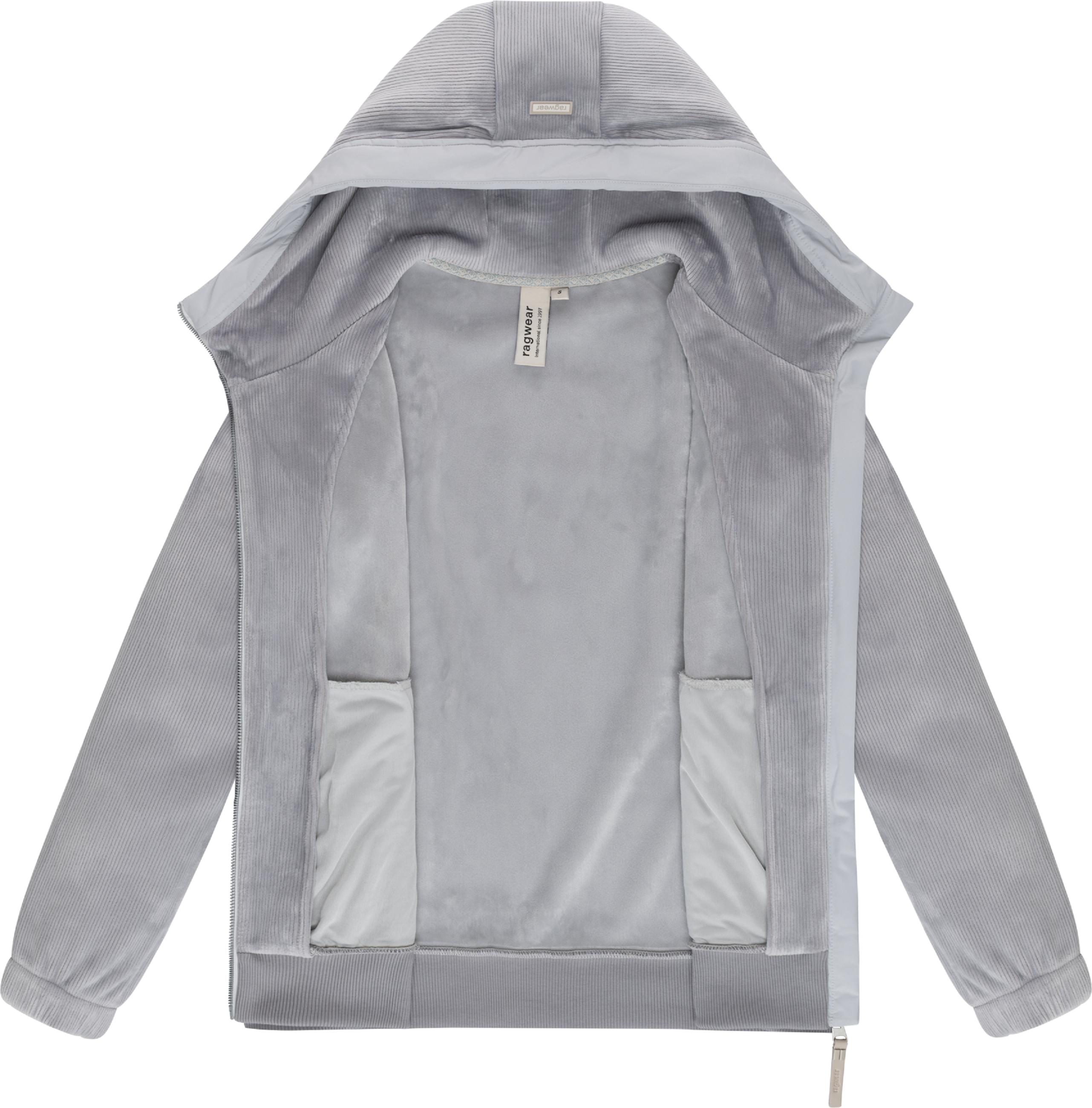 Übergangsjacke aus kuscheligem Material "Cousy Short Bonded" Ash