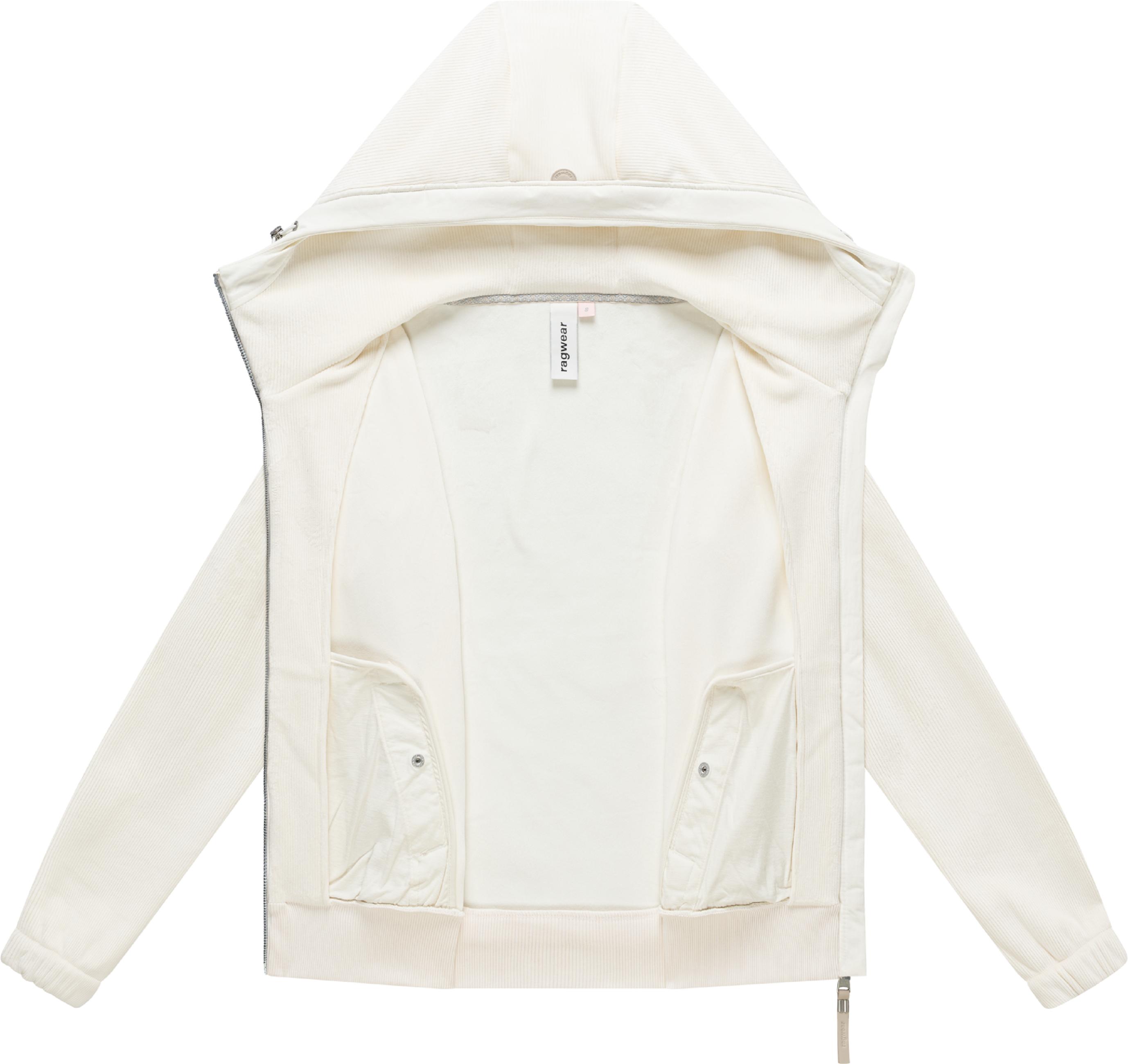 Übergangsjacke Plüschjacke mit kuscheligem Teddyfell-Innenfutter "Cousy Short Bonded" Ecru26