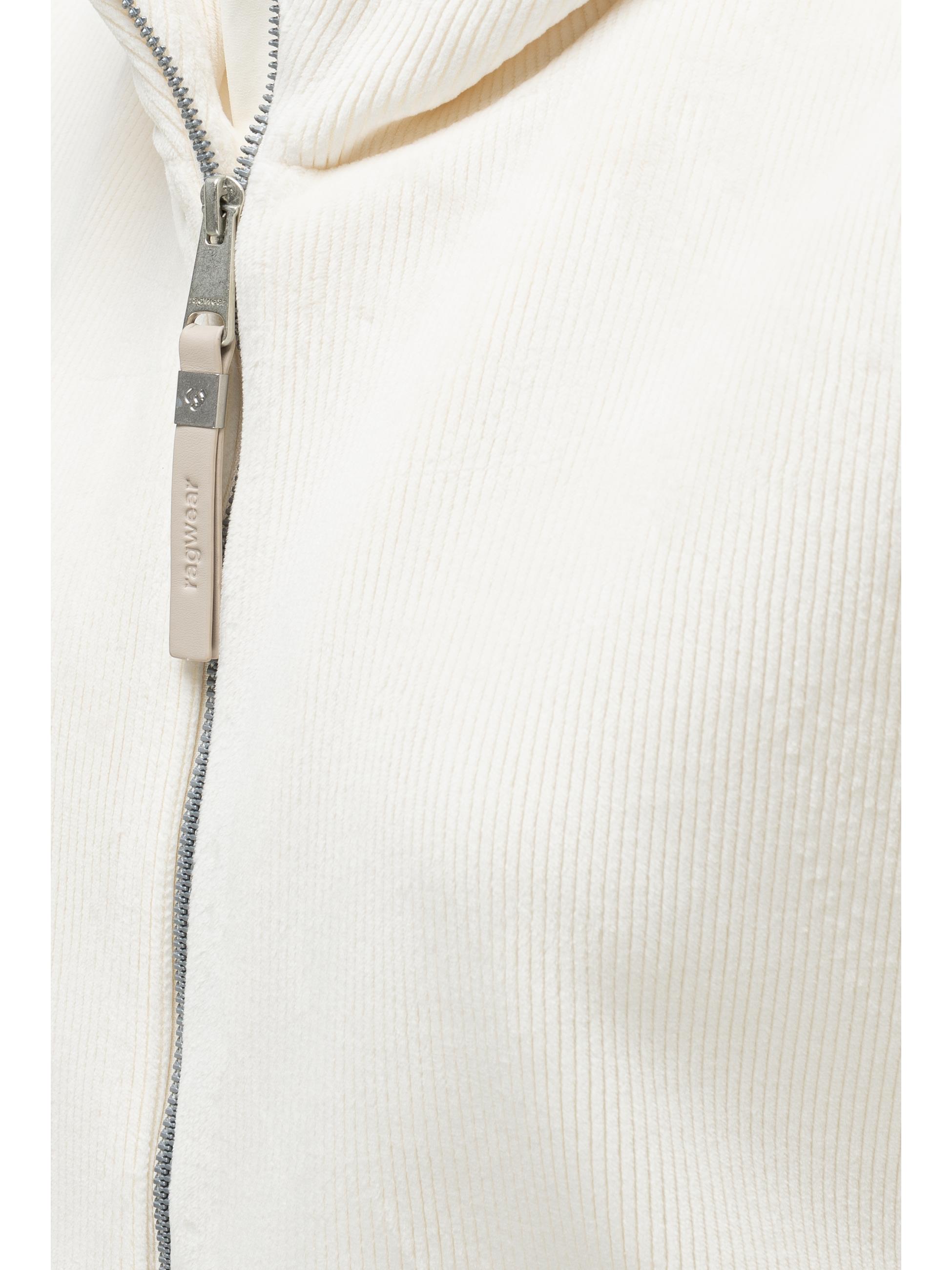 Übergangsjacke Plüschjacke mit kuscheligem Teddyfell-Innenfutter "Cousy Short Bonded" Ecru26