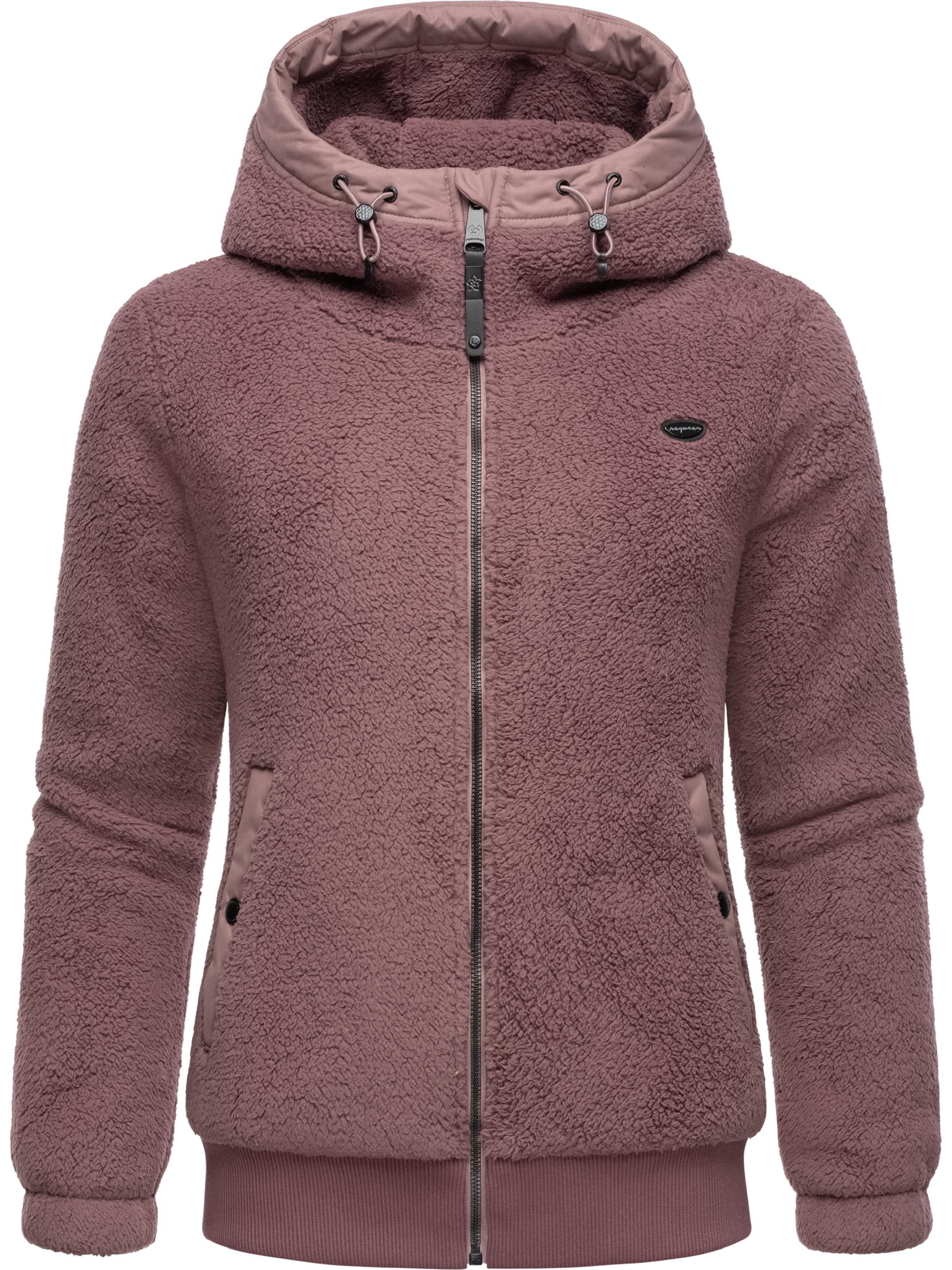 Kuschelige Teddyfell-Jacke "Cousy Short" Mauve24