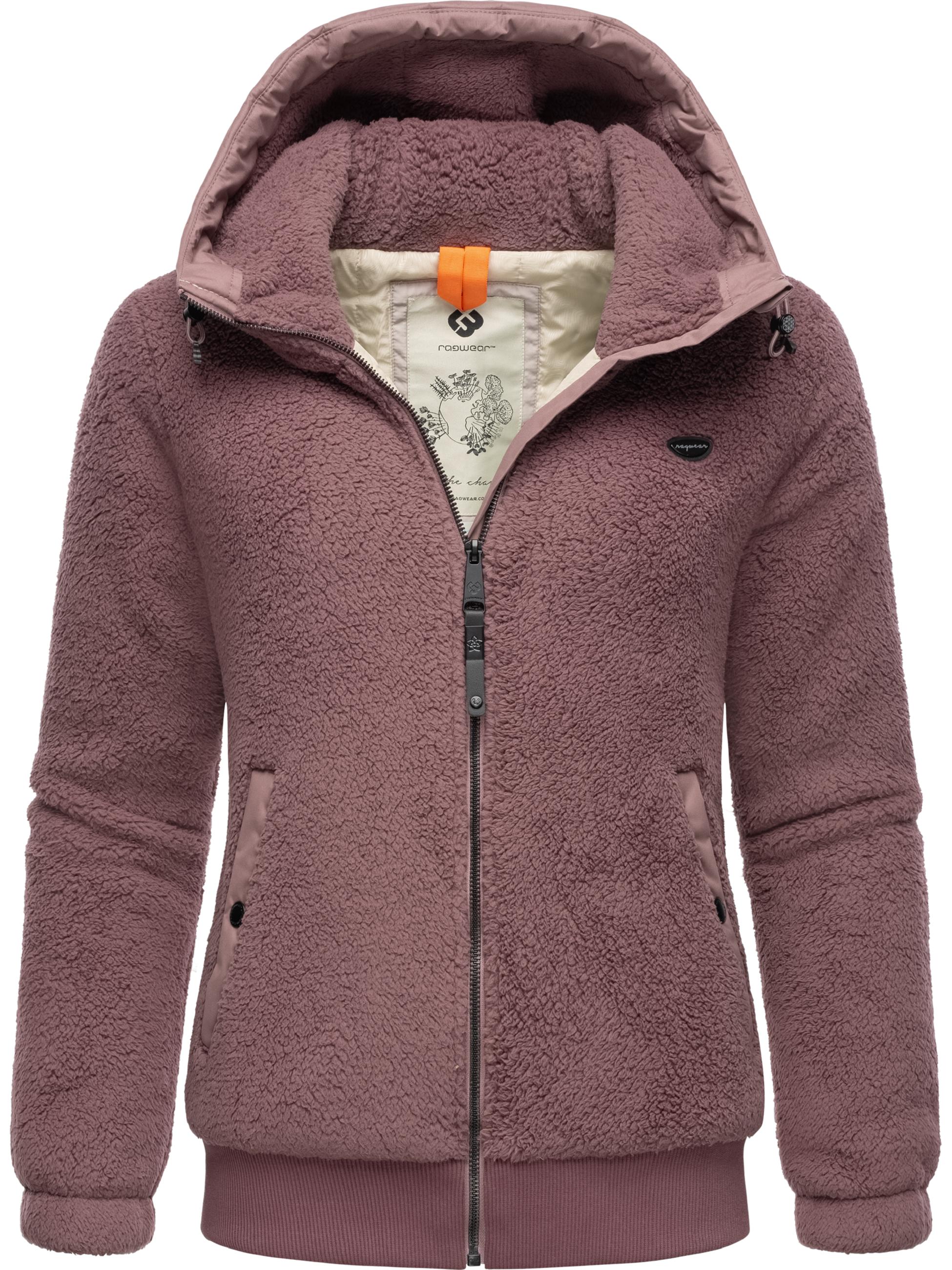 Kuschelige Teddyfell-Jacke "Cousy Short" Mauve24