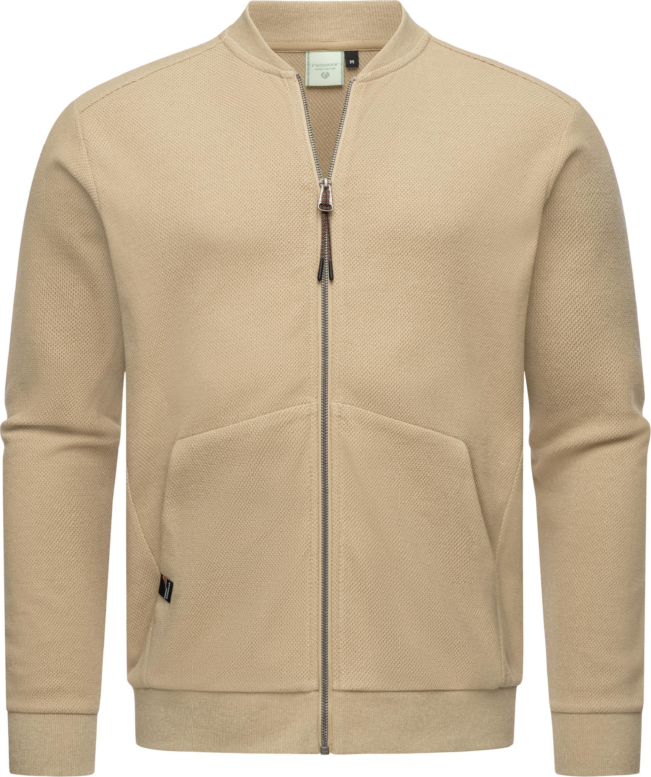 Sweatjacke Zip-Hoodie "Cruider" Sand