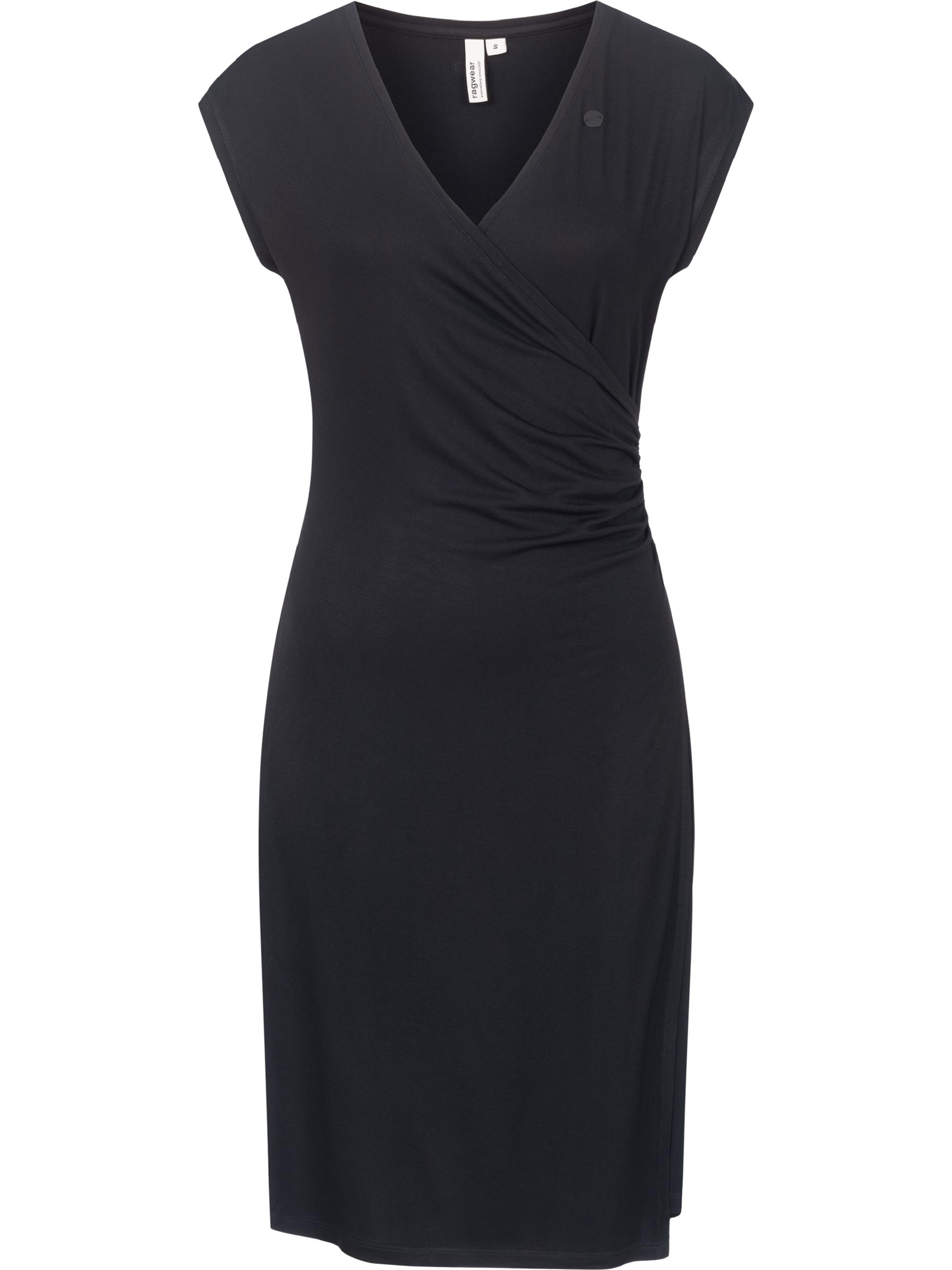 Wickelkleid mit V-Ausschnitt "Crupi" Black25