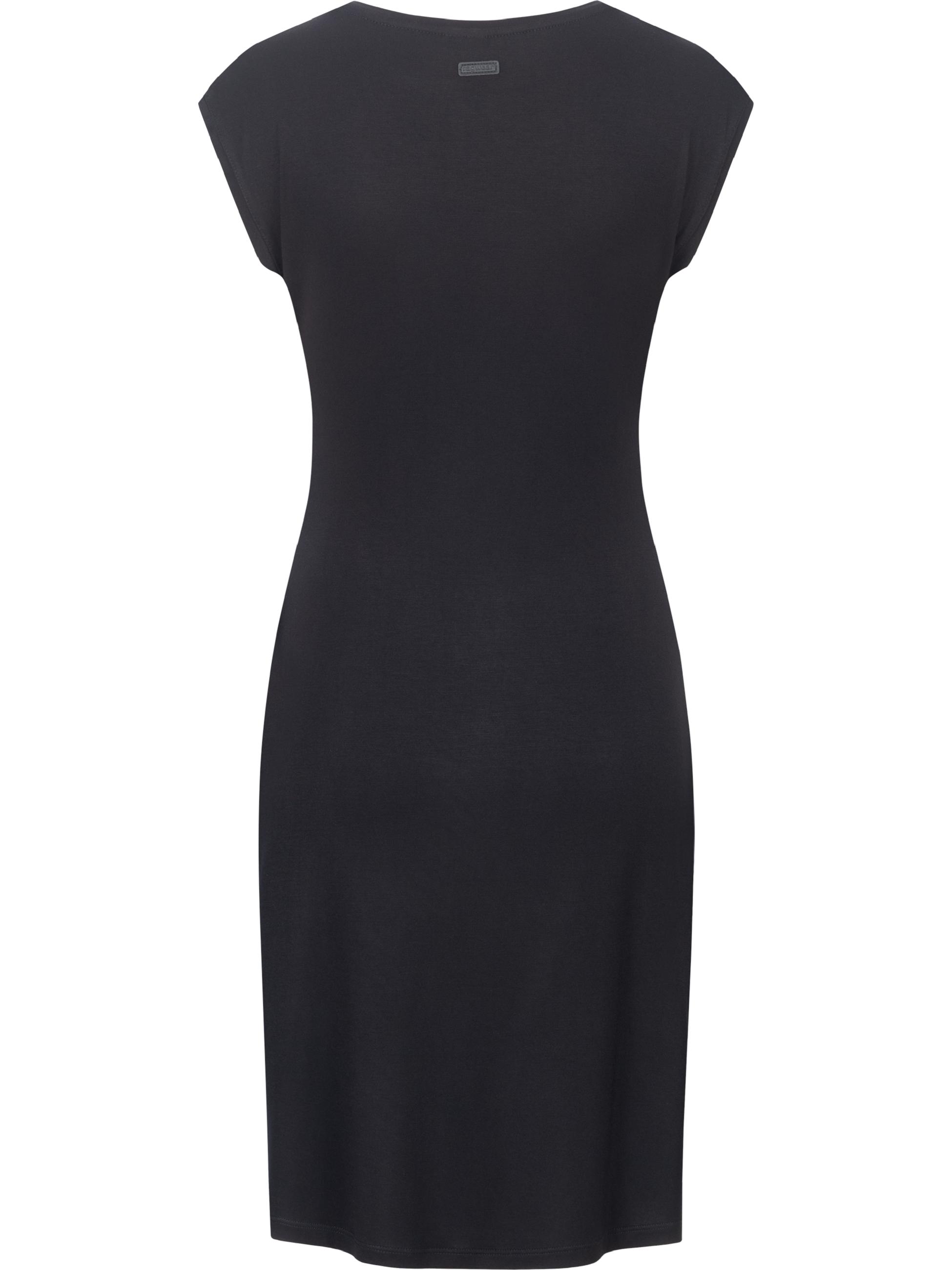 Wickelkleid mit V-Ausschnitt "Crupi" Black25